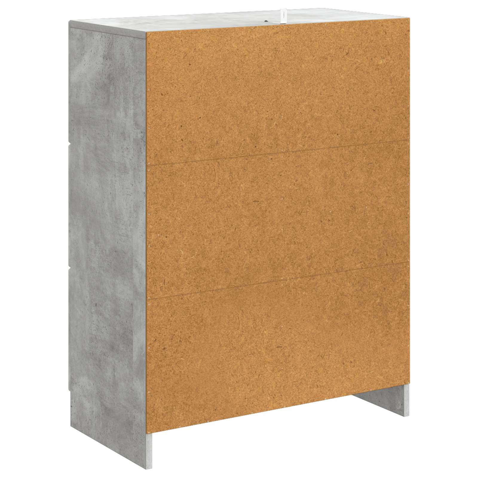 Buffet Gris béton 66 x 34,5 x 87 cm Bois d'ingénierie - XIOS