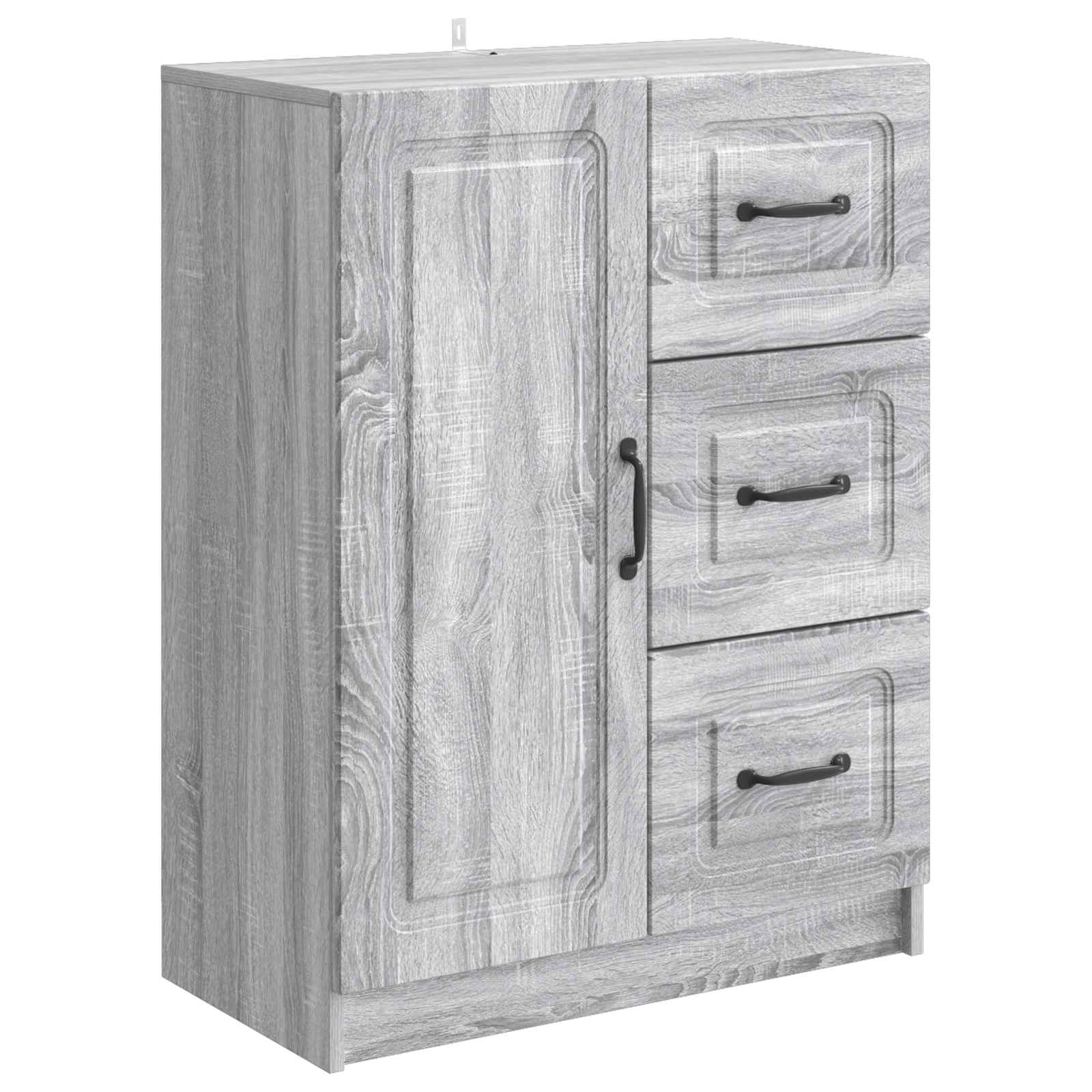Buffet Sonoma gris 66 x 34,5 x 87 cm Bois d'ingénierie - XIOS