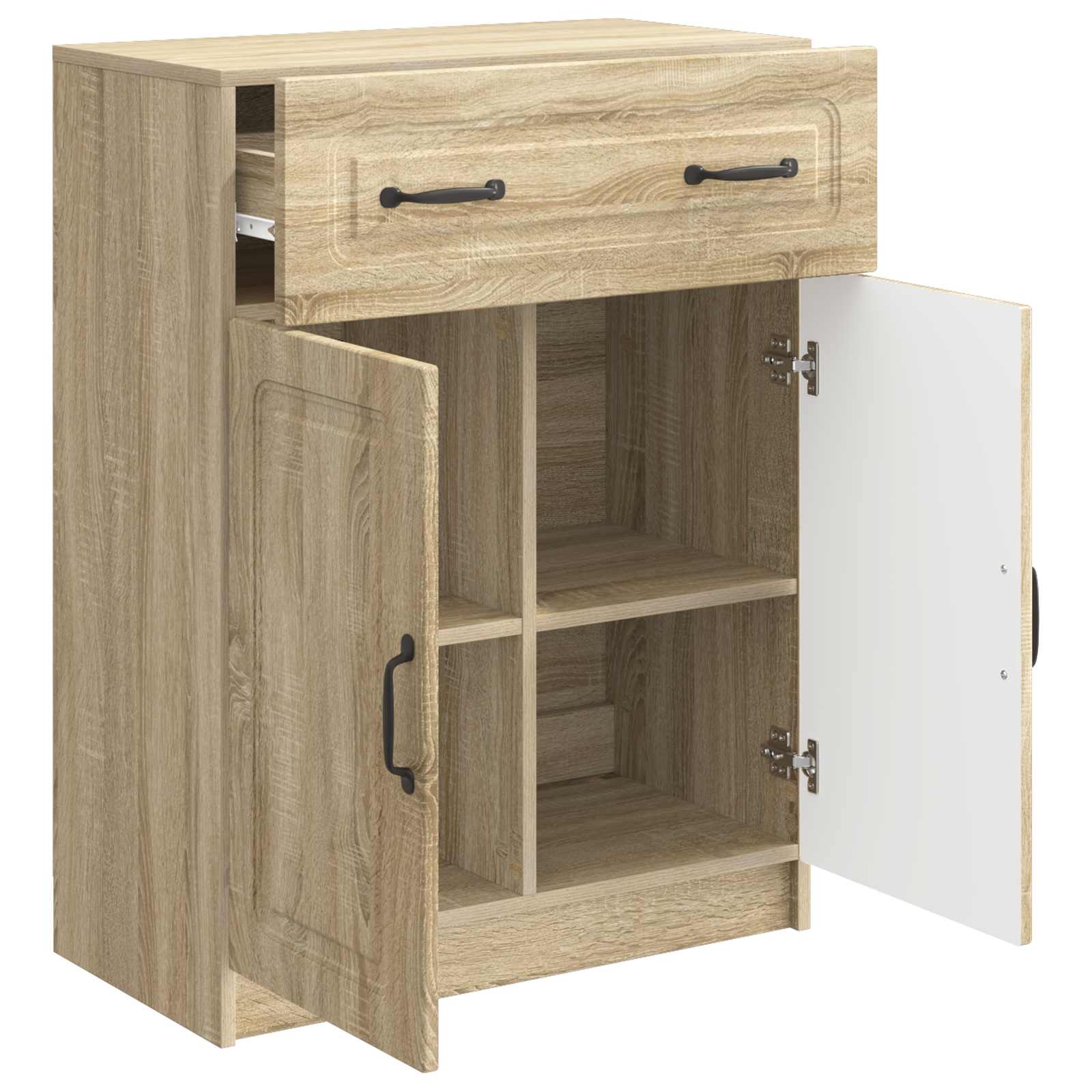 Buffet Chêne Sonoma 66 x 34,5 x 87 cm Bois d'ingénierie - XIOS