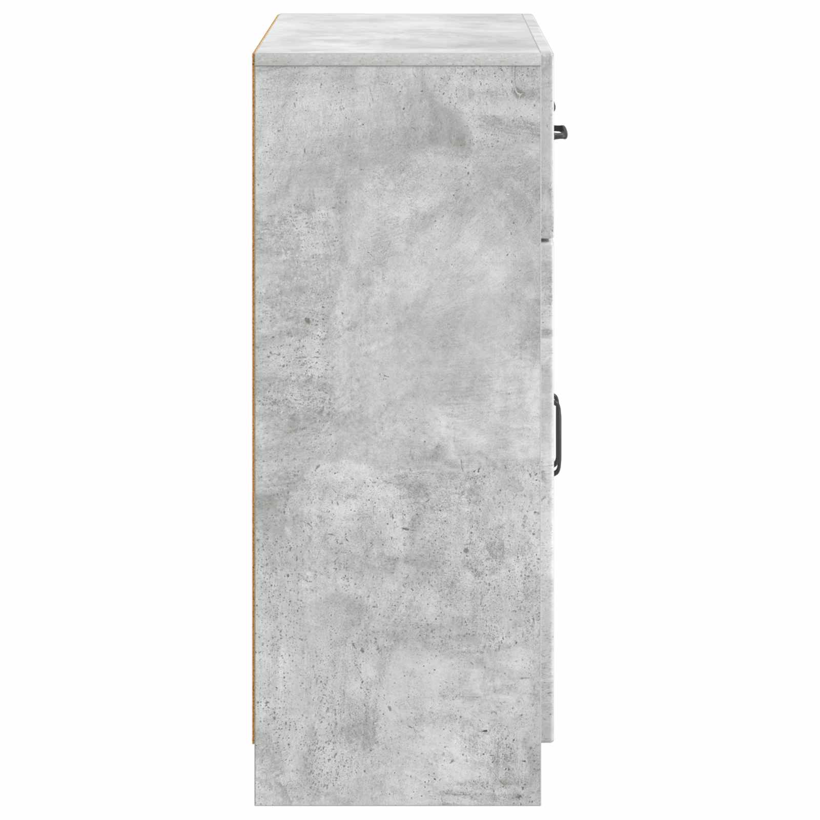 Buffet Gris béton 66 x 34,5 x 87 cm Bois d'ingénierie - XIOS