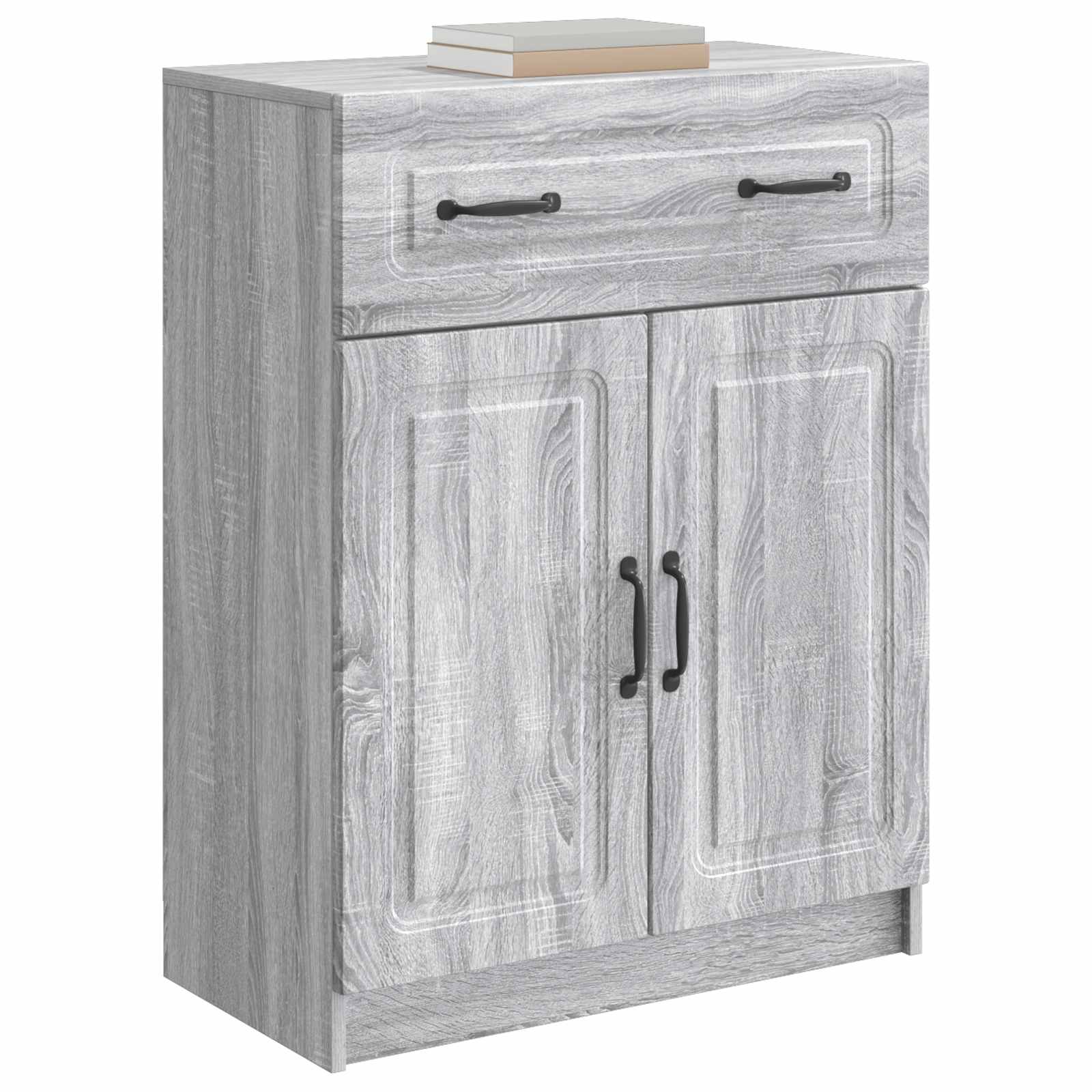 Buffet Sonoma gris 66 x 34,5 x 87 cm Bois d'ingénierie - XIOS