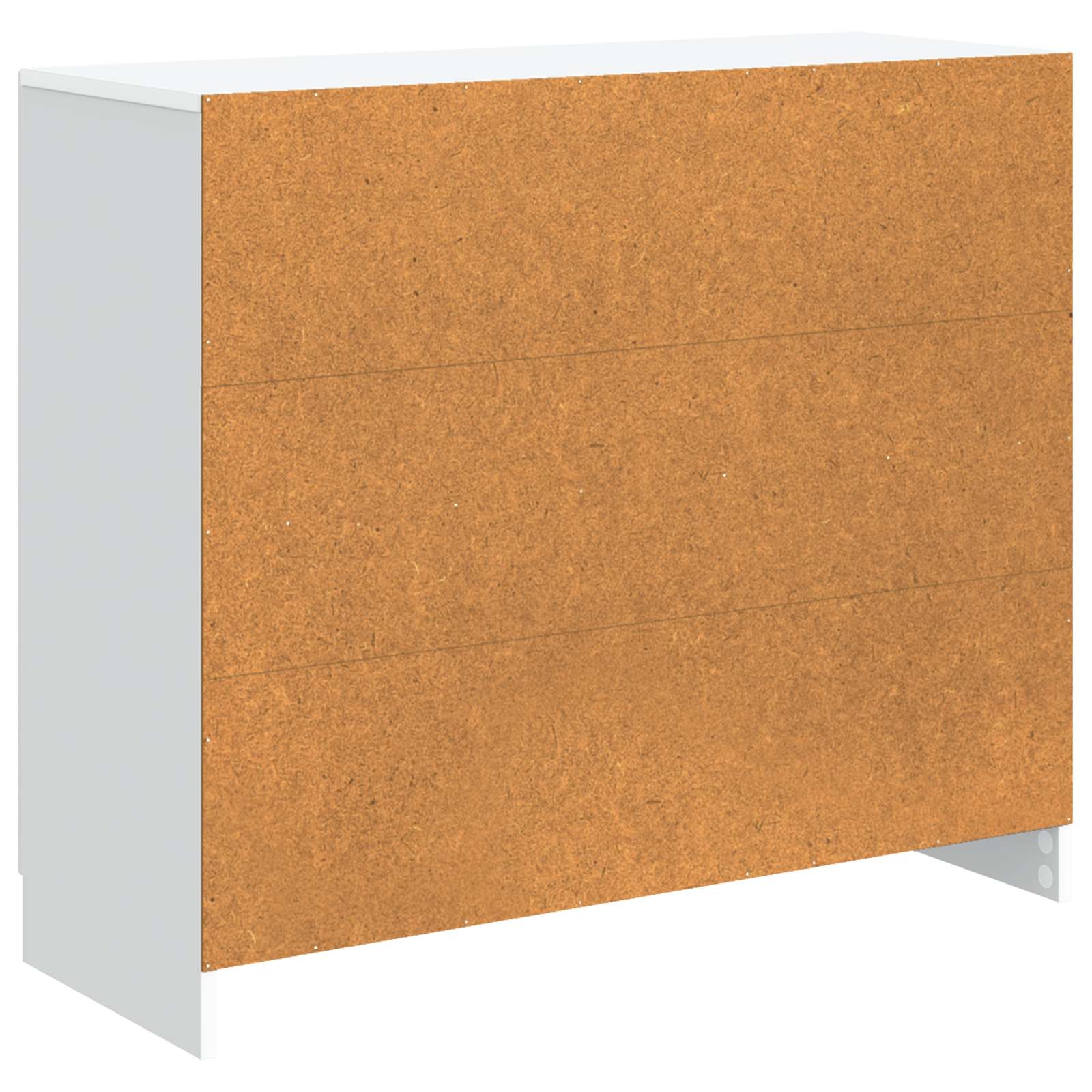 Buffet Blanc 89 x 34,5 x 77 cm Bois d'ingénierie - XIOS