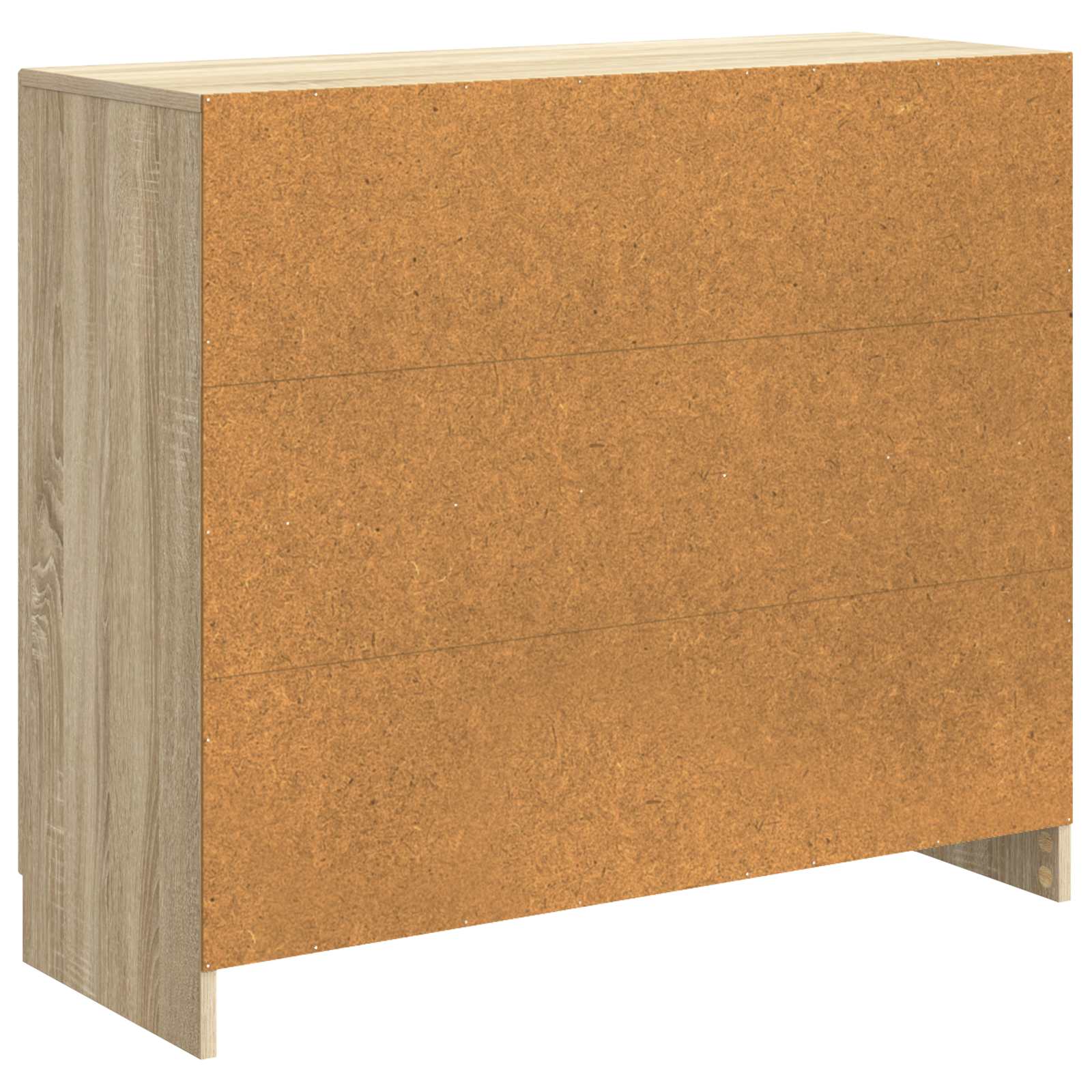 Buffet Chêne Sonoma 89 x 34,5 x 77 cm Bois d'ingénierie - XIOS