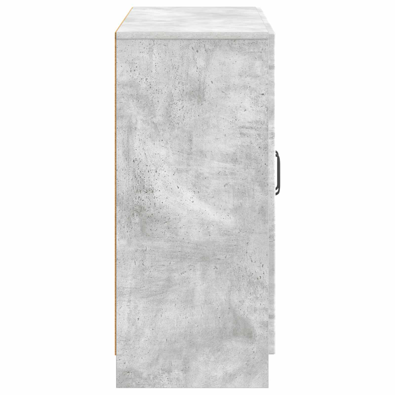 Buffet Gris béton 89 x 34,5 x 77 cm Bois d'ingénierie - XIOS