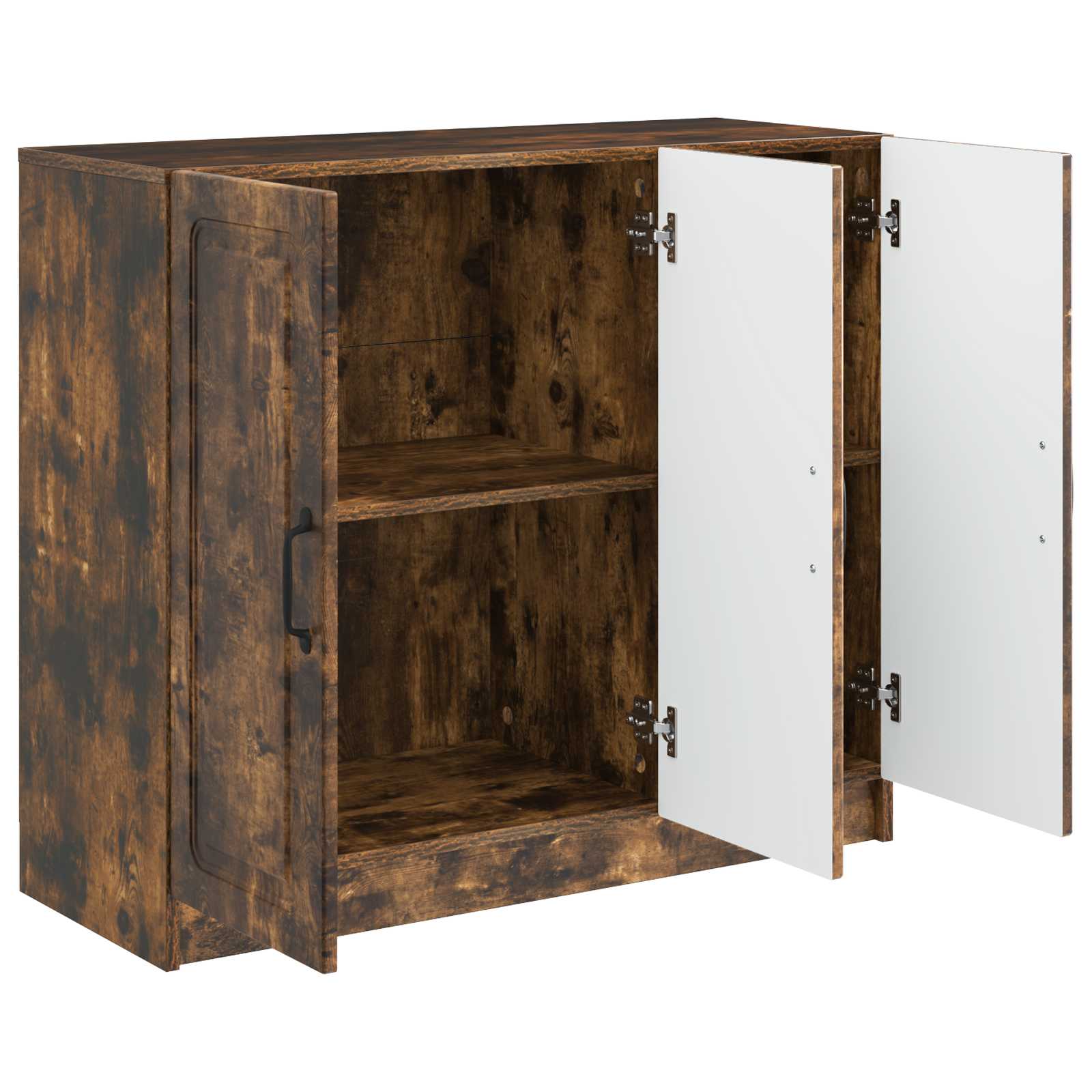 Buffet Chêne fumé 89 x 34,5 x 77 cm Bois d'ingénierie - XIOS