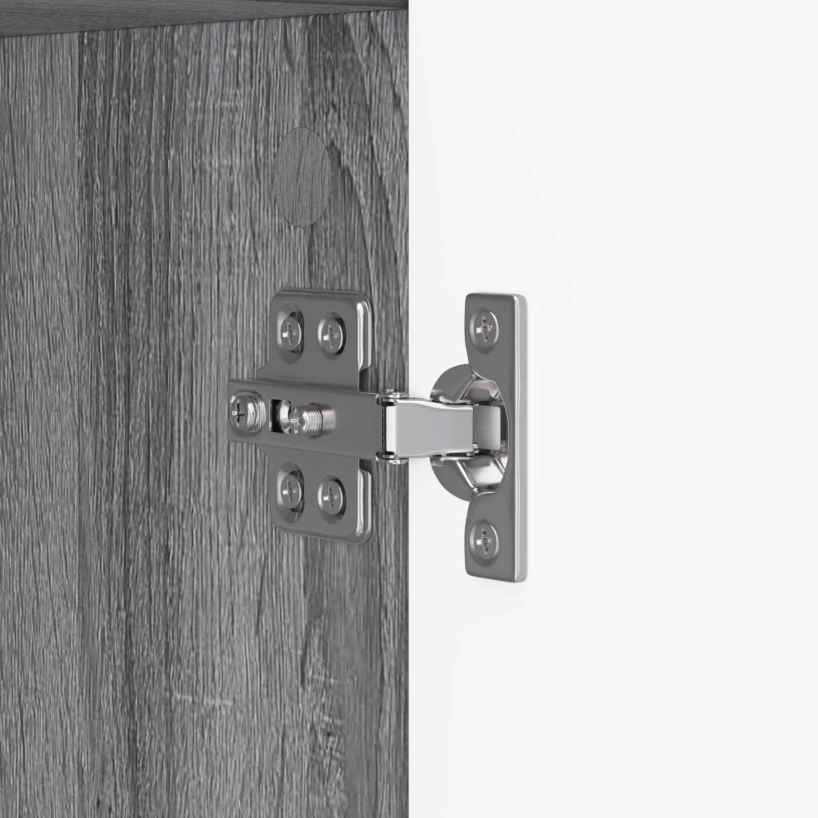Buffet Sonoma gris 89 x 34,5 x 77 cm Bois d'ingénierie - XIOS