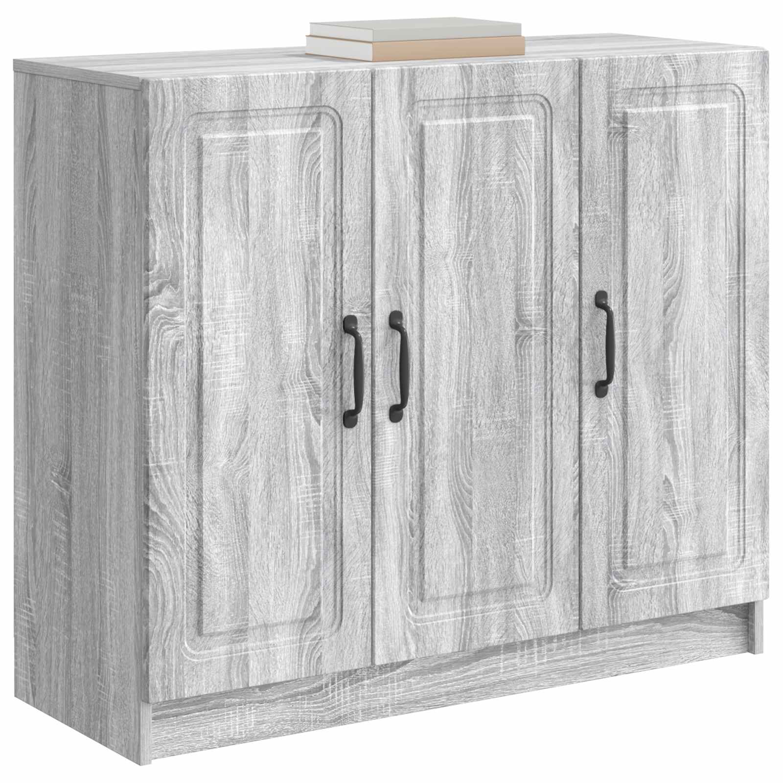 Buffet Sonoma gris 89 x 34,5 x 77 cm Bois d'ingénierie - XIOS