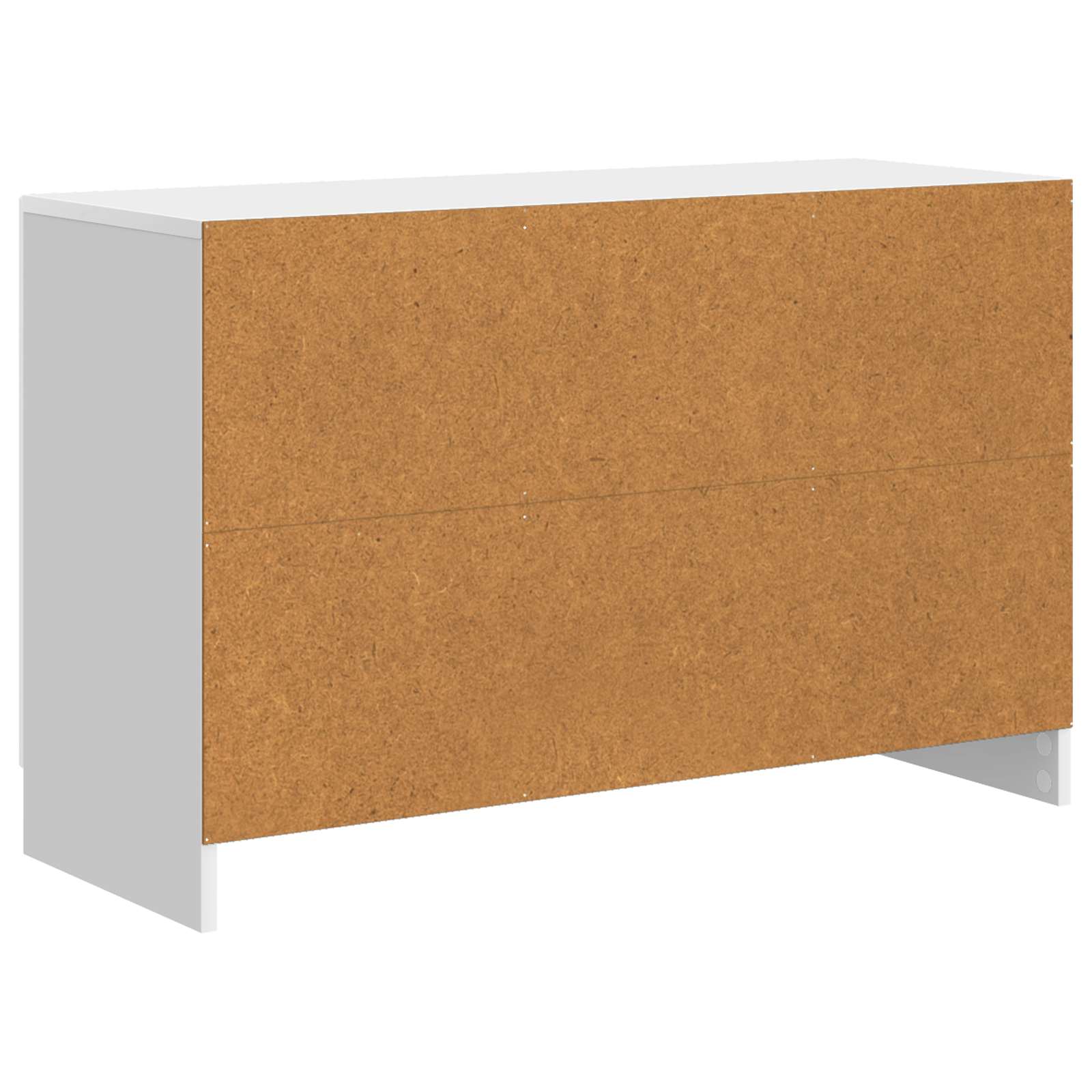 Buffet Blanc brillant 89 x 34,5 x 57 cm Bois d'ingénierie - XIOS