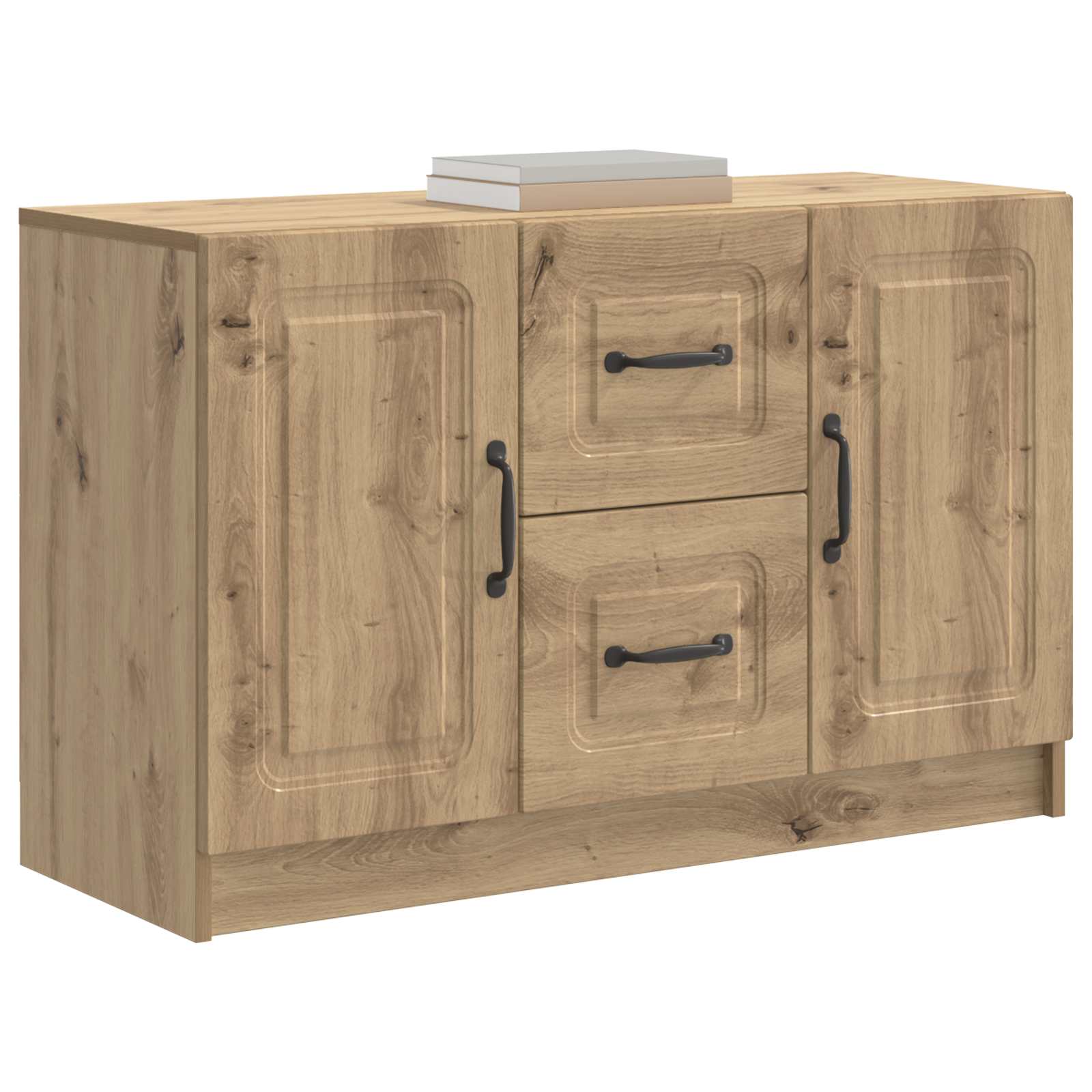 Buffet Chêne artisanal 89 x 34,5 x 57 cm Bois d'ingénierie - XIOS