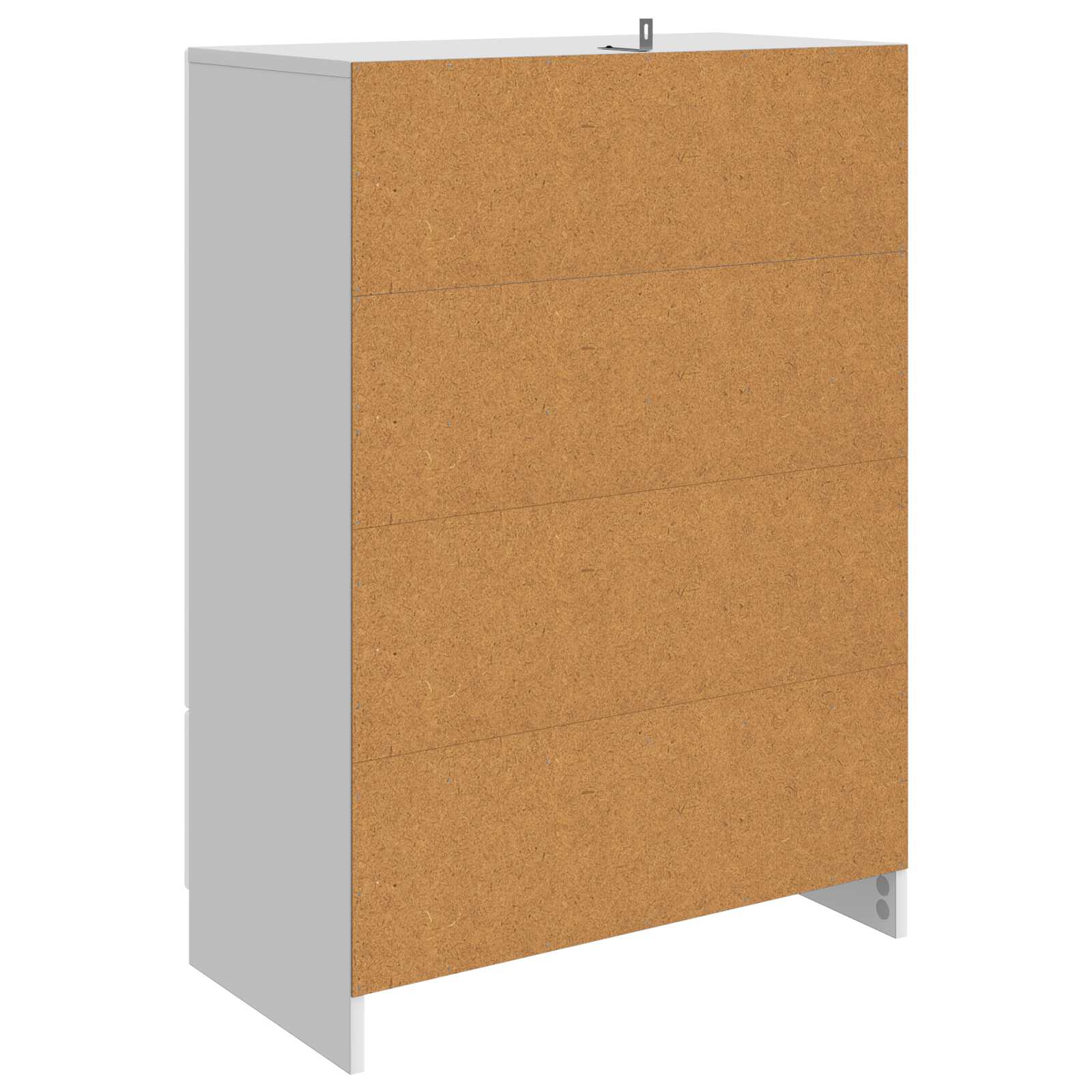 Buffet Blanc brillant 66 x 34,5 x 92 cm Bois d'ingénierie - XIOS