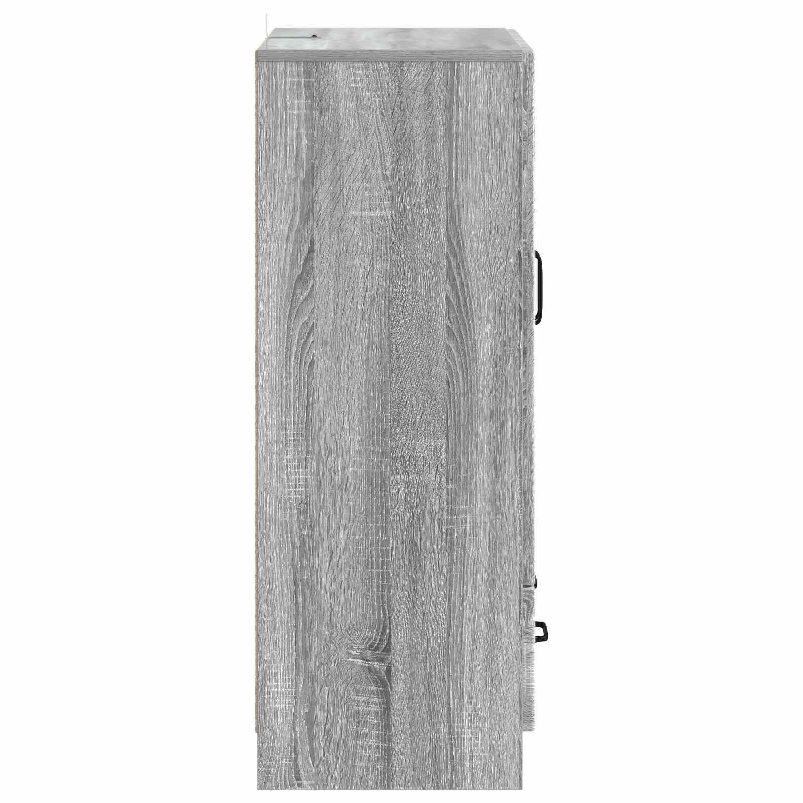 Buffet Sonoma gris 66 x 34,5 x 92 cm Bois d'ingénierie - XIOS