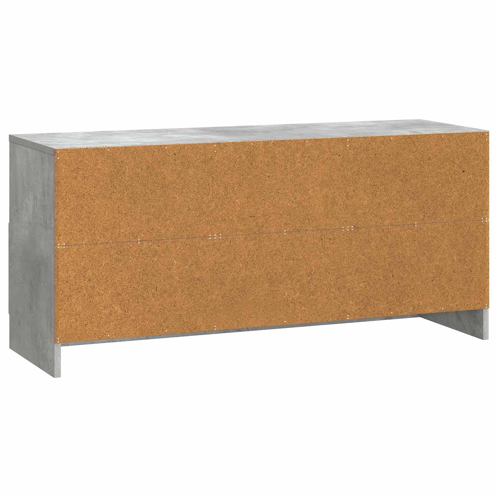 Meuble TV Gris béton 102 x 34,5 x 47 cm Bois d'ingénierie - XIOS