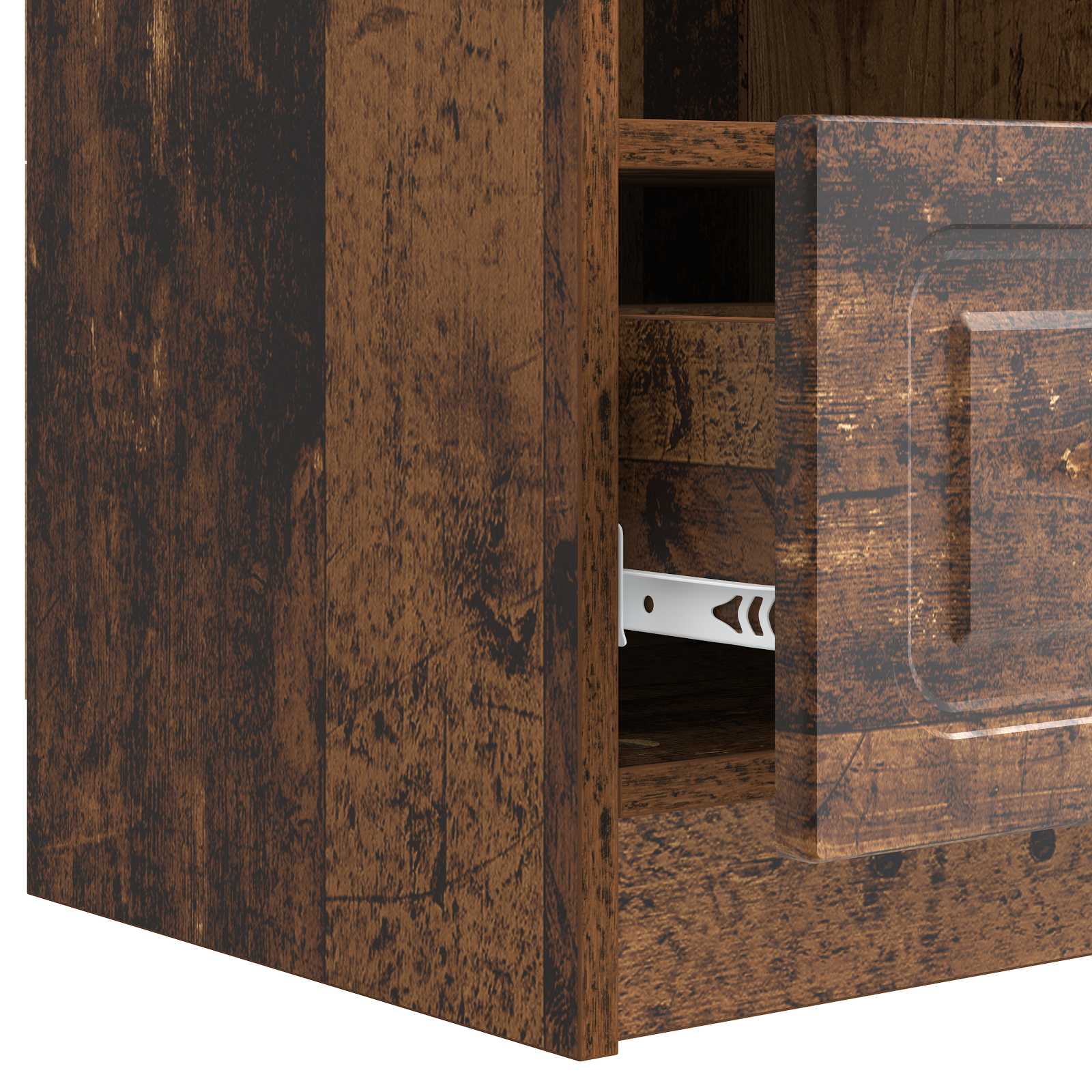 Meuble TV Bois ancien 102 x 34,5 x 47 cm Bois d'ingénierie - XIOS