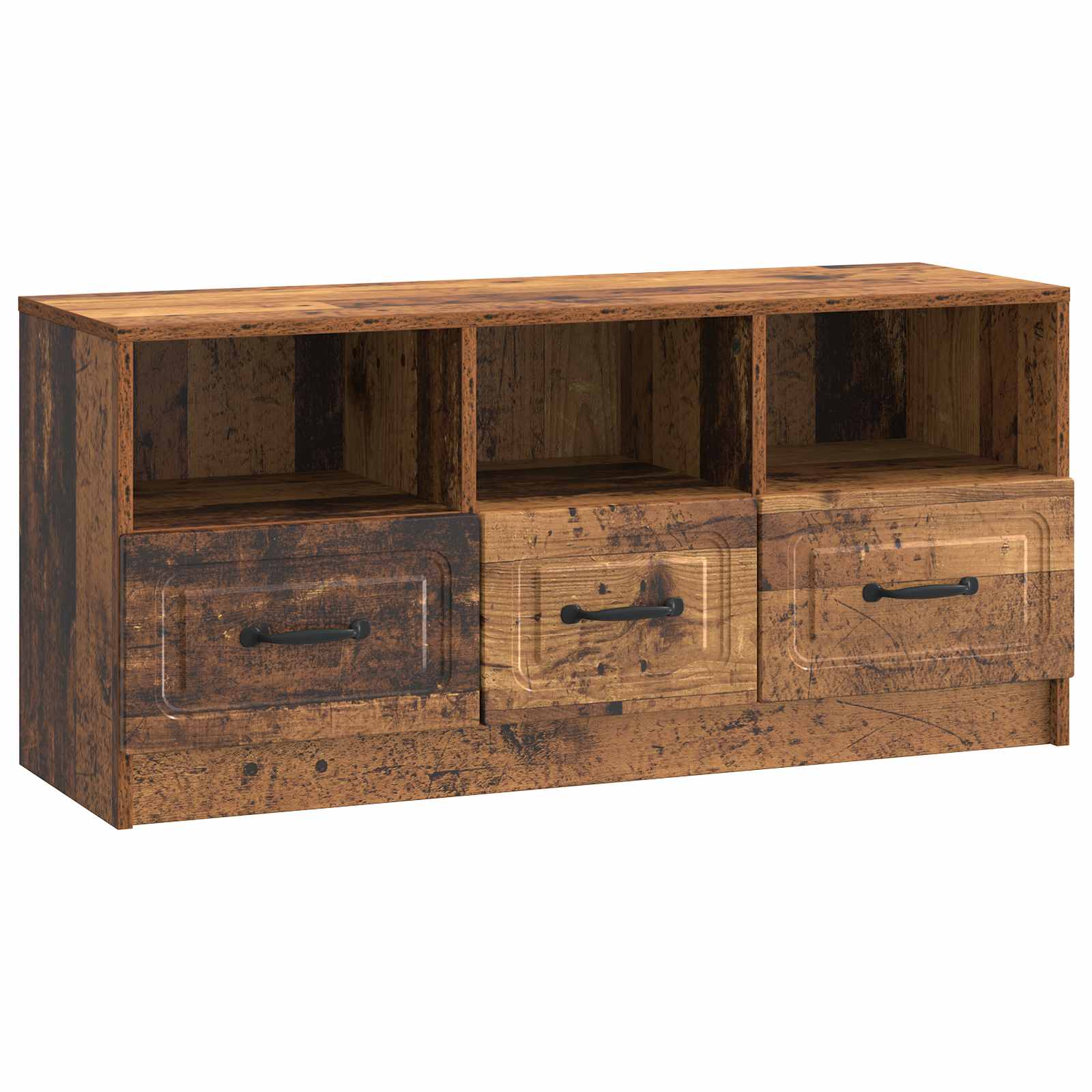 Meuble TV Bois ancien 102 x 34,5 x 47 cm Bois d'ingénierie - XIOS