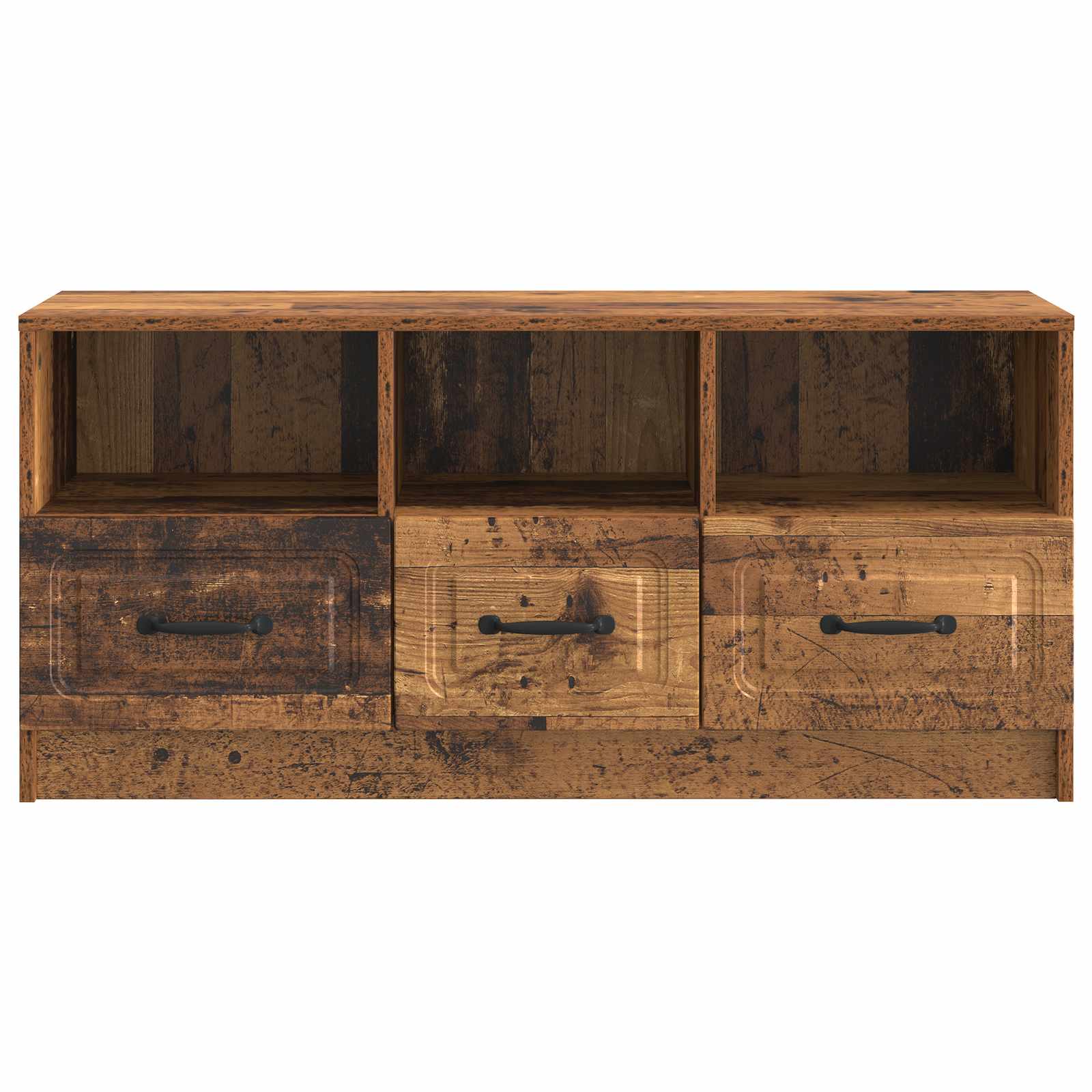 Meuble TV Bois ancien 102 x 34,5 x 47 cm Bois d'ingénierie - XIOS
