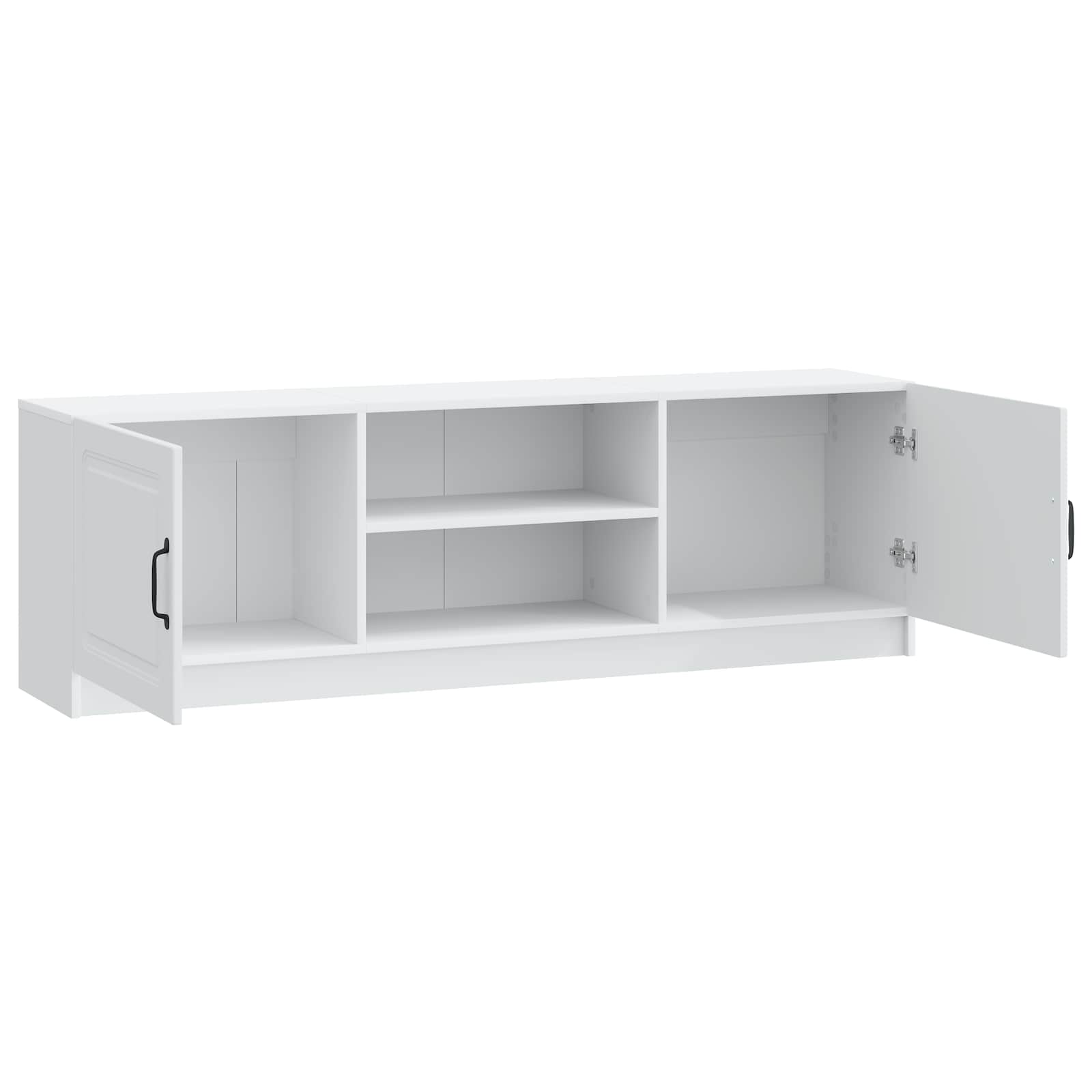 Meuble TV Blanc 150 x 31 x 47 cm Bois d'ingénierie - XIOS