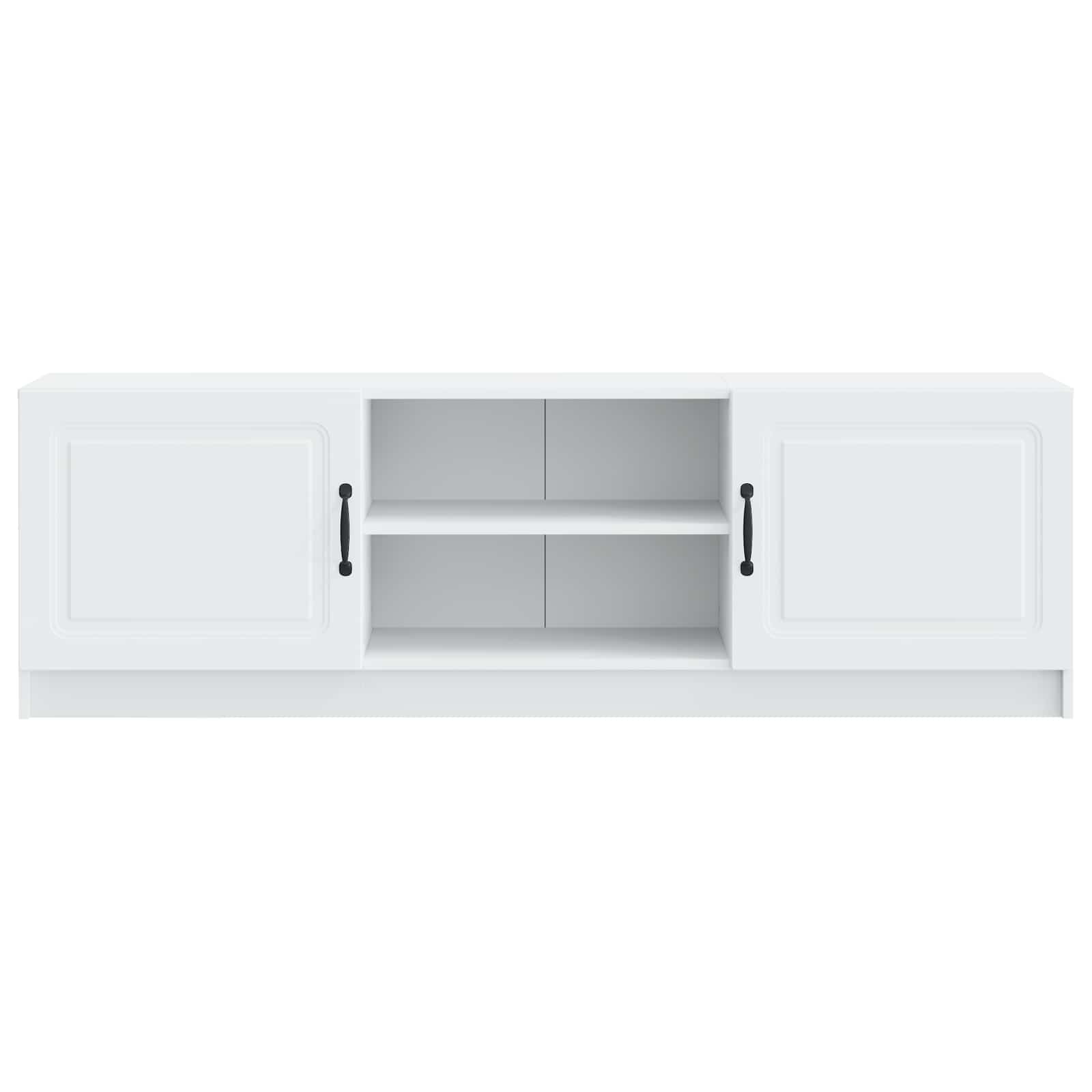 Meuble TV Blanc 150 x 31 x 47 cm Bois d'ingénierie - XIOS