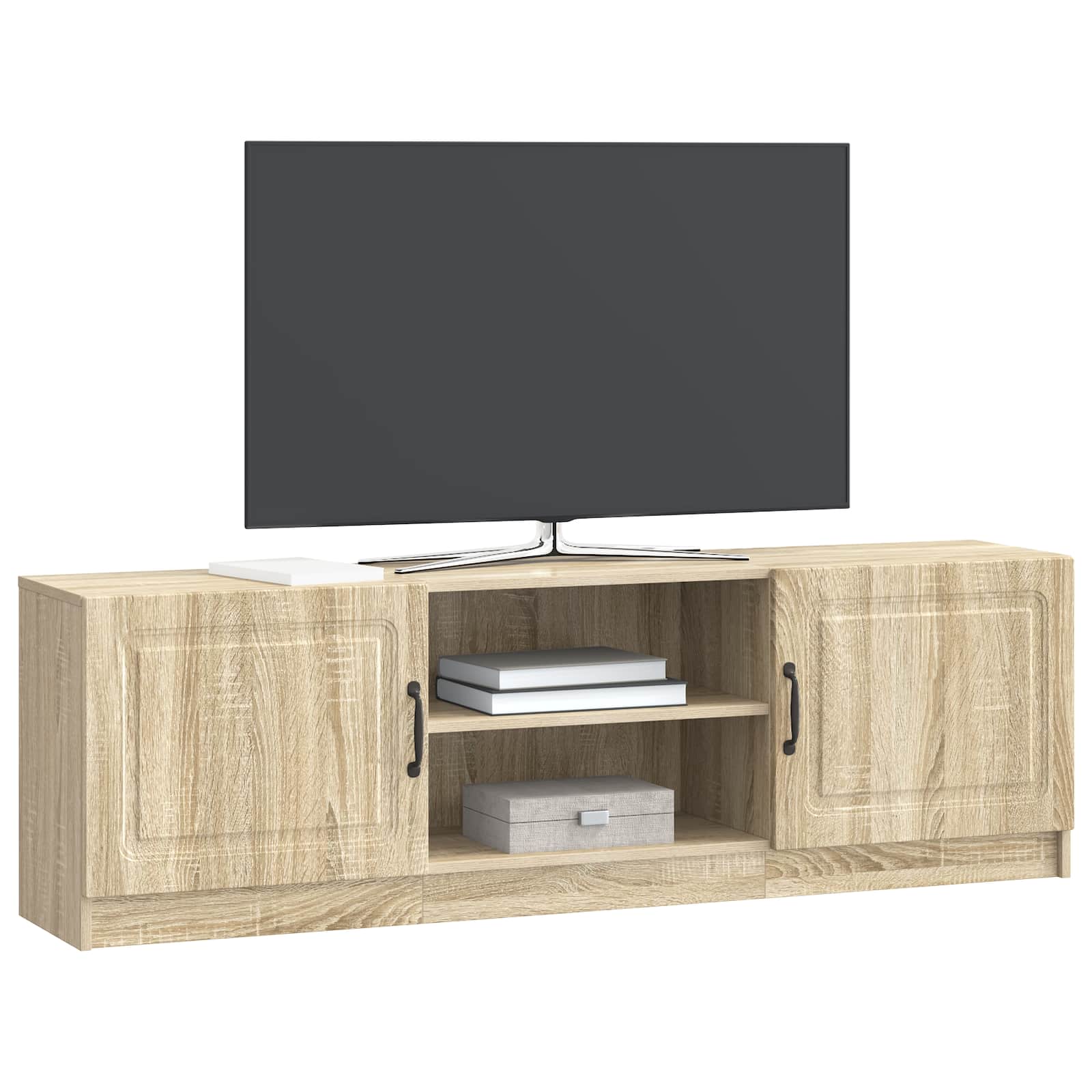 Meuble TV Chêne Sonoma 150 x 31 x 47 cm Bois d'ingénierie - XIOS