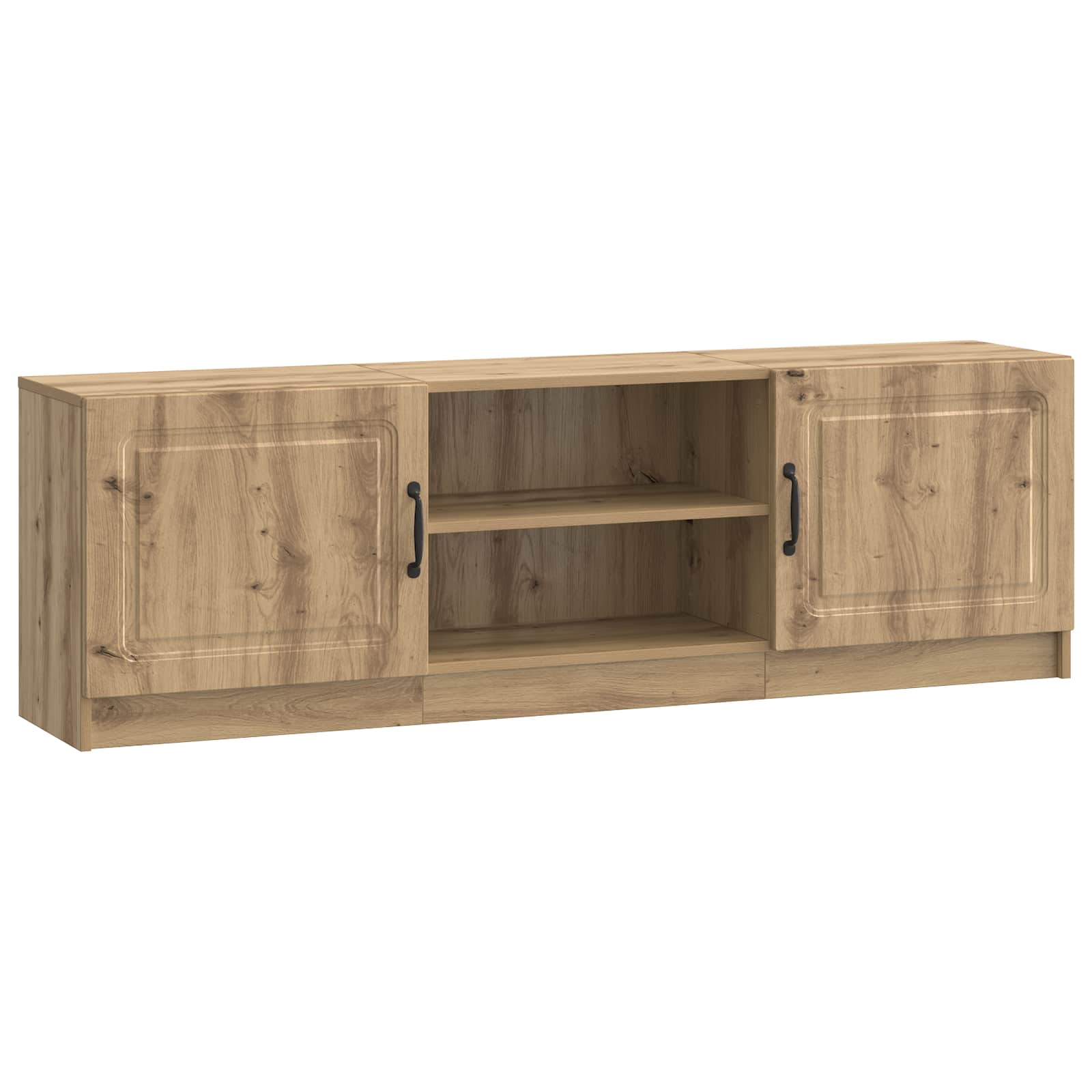 Meuble TV Chêne artisanal 150 x 31 x 47 cm Bois d'ingénierie - XIOS