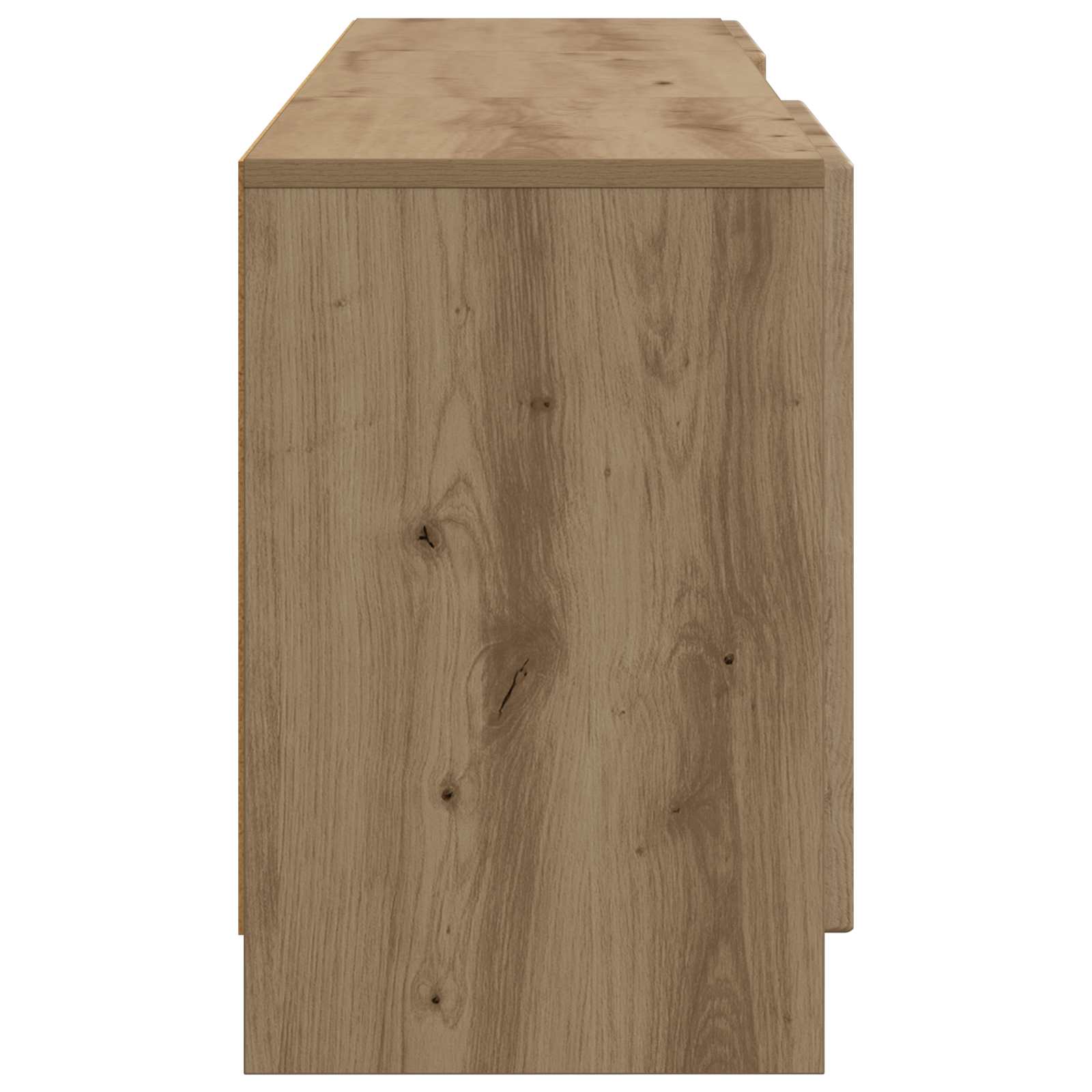 Meuble TV Chêne artisanal 150 x 31 x 47 cm Bois d'ingénierie - XIOS