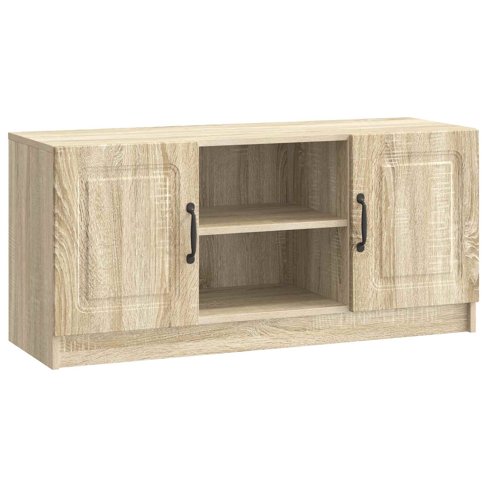 Meuble TV Chêne Sonoma 102 x 34,5 x 47 cm Bois d'ingénierie - XIOS