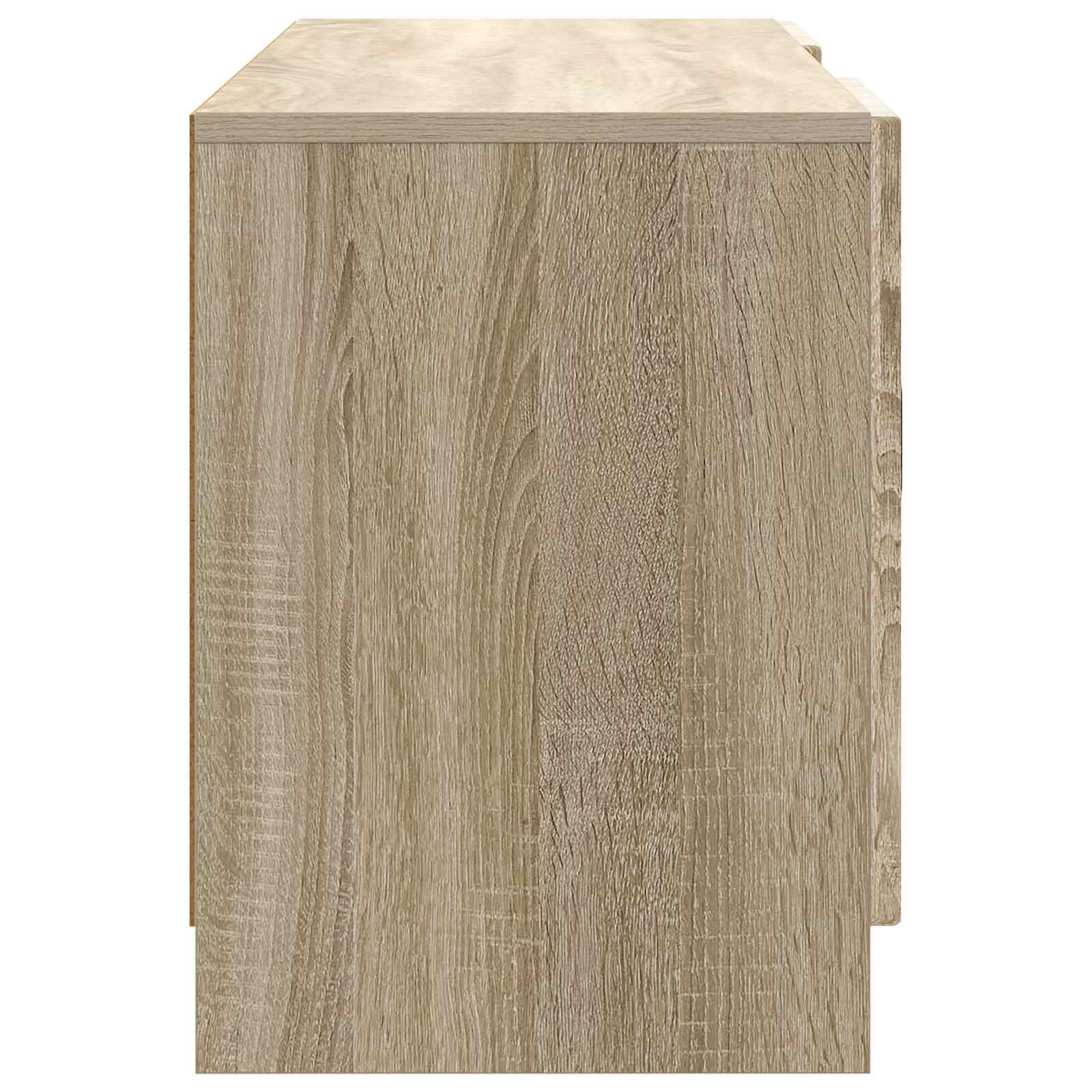 Meuble TV Chêne Sonoma 102 x 34,5 x 47 cm Bois d'ingénierie - XIOS