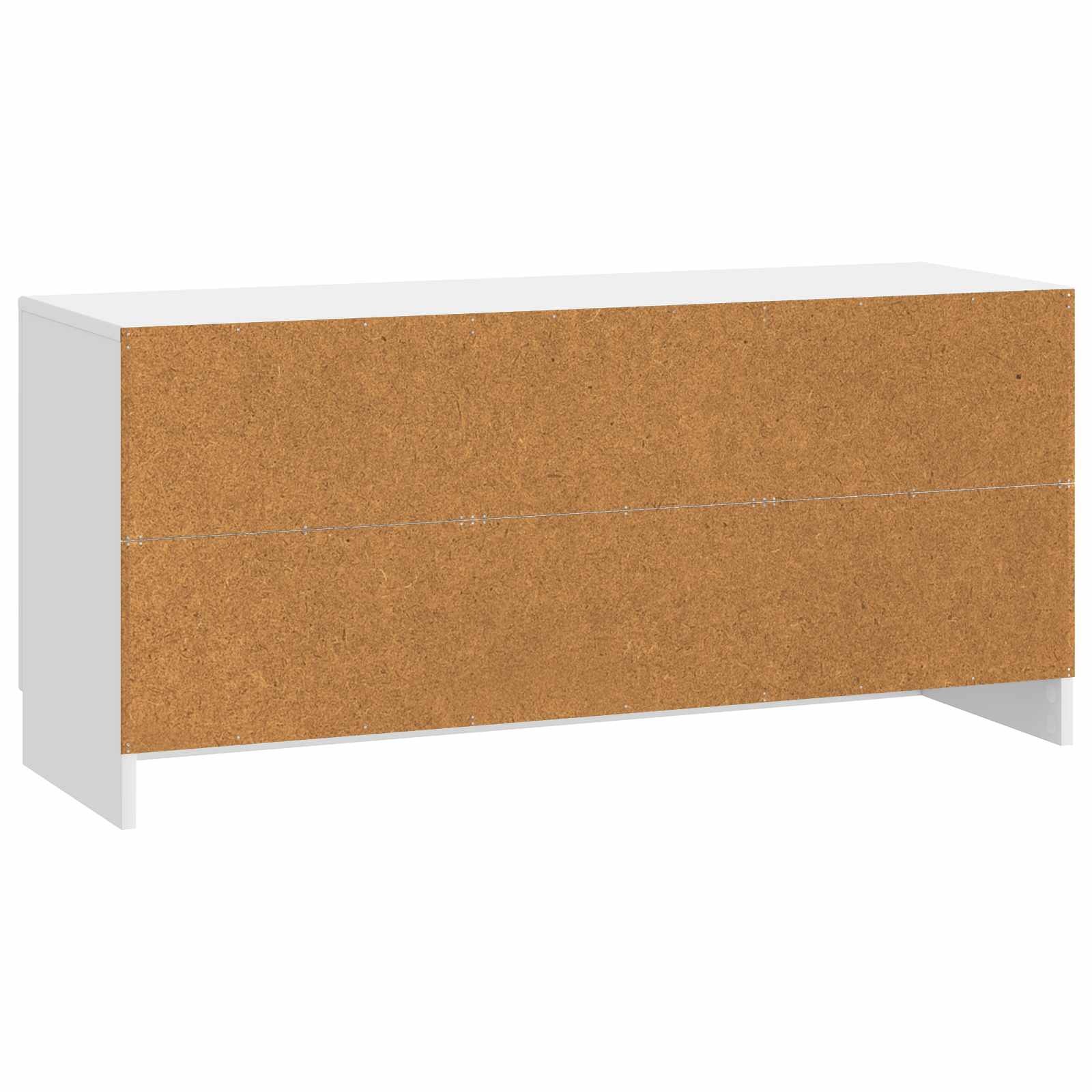 Meuble TV Blanc brillant 102 x 34,5 x 47 cm Bois d'ingénierie - XIOS