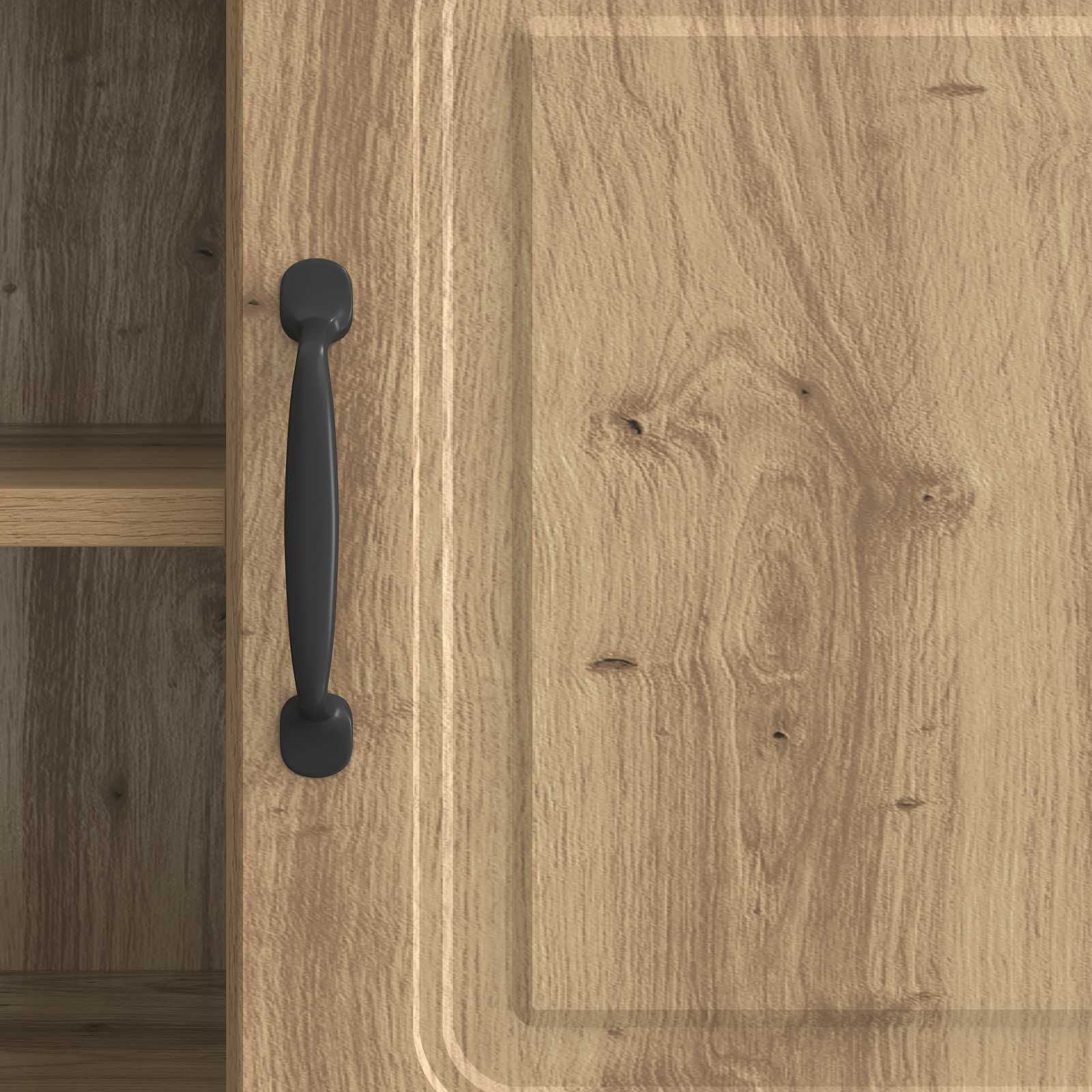 Meuble TV Chêne artisanal 102 x 34,5 x 47 cm Bois d'ingénierie - XIOS