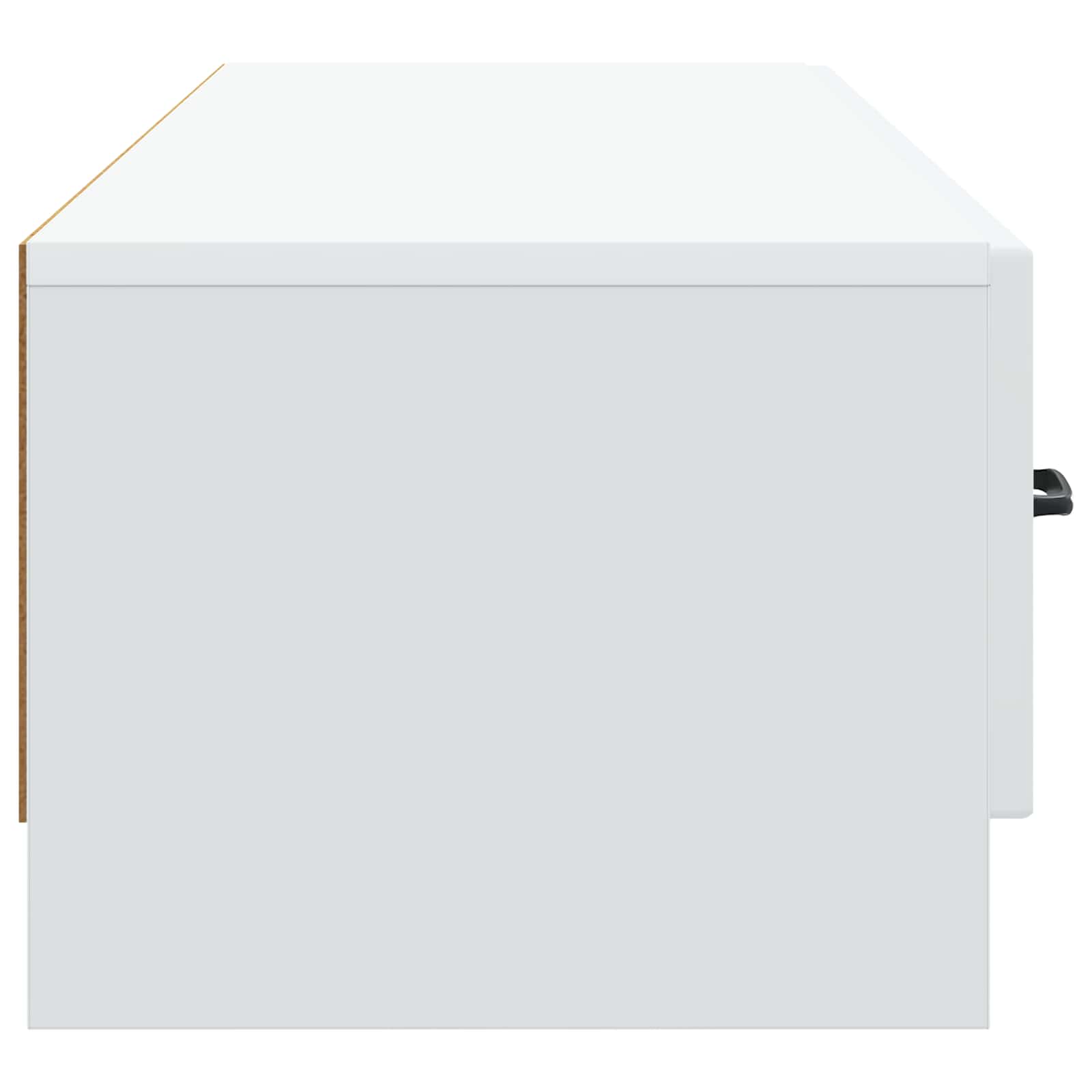 Meuble TV Blanc 147 x 34,5 x 27 cm Bois d'ingénierie - XIOS