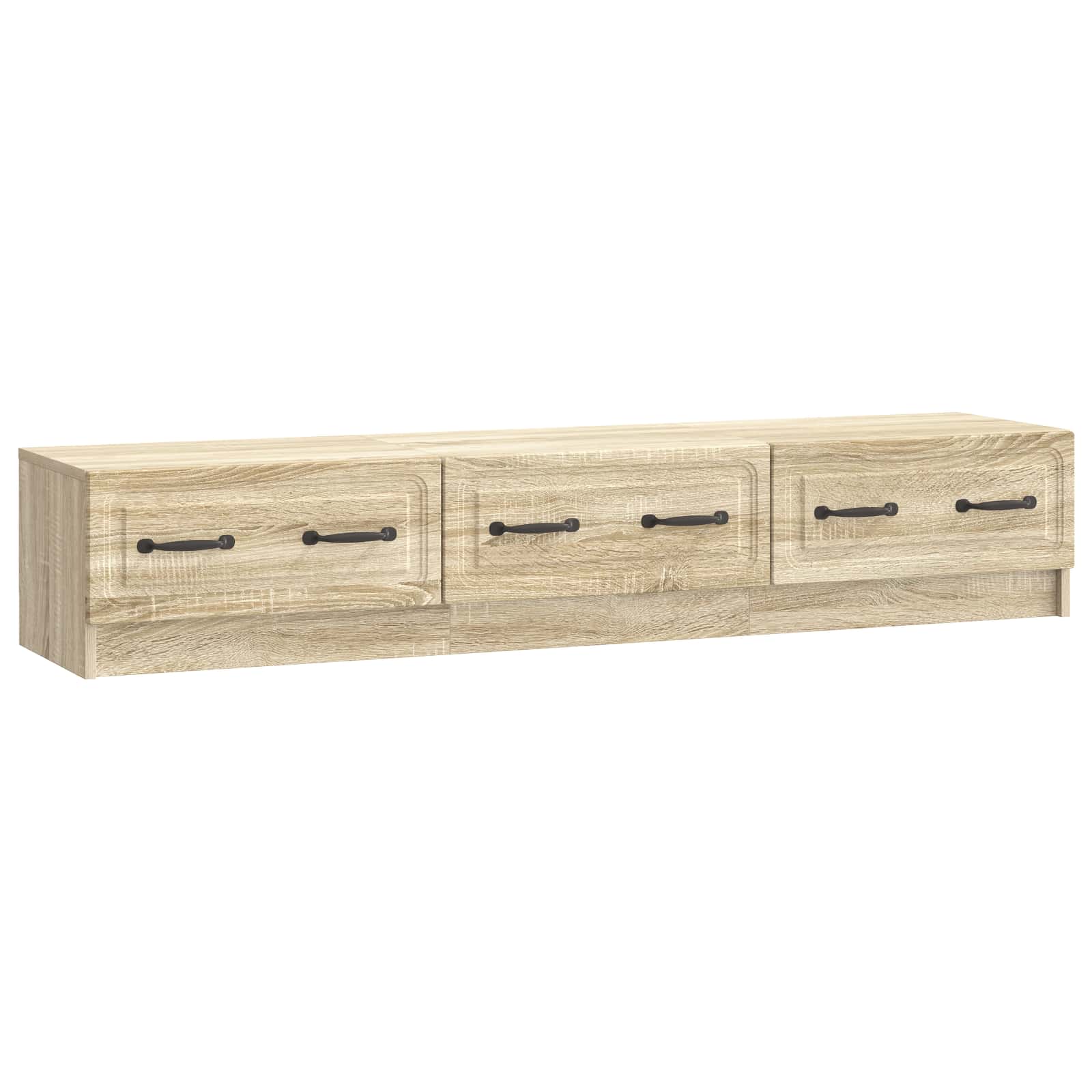 Meuble TV Chêne Sonoma 147 x 34,5 x 27 cm Bois d'ingénierie - XIOS