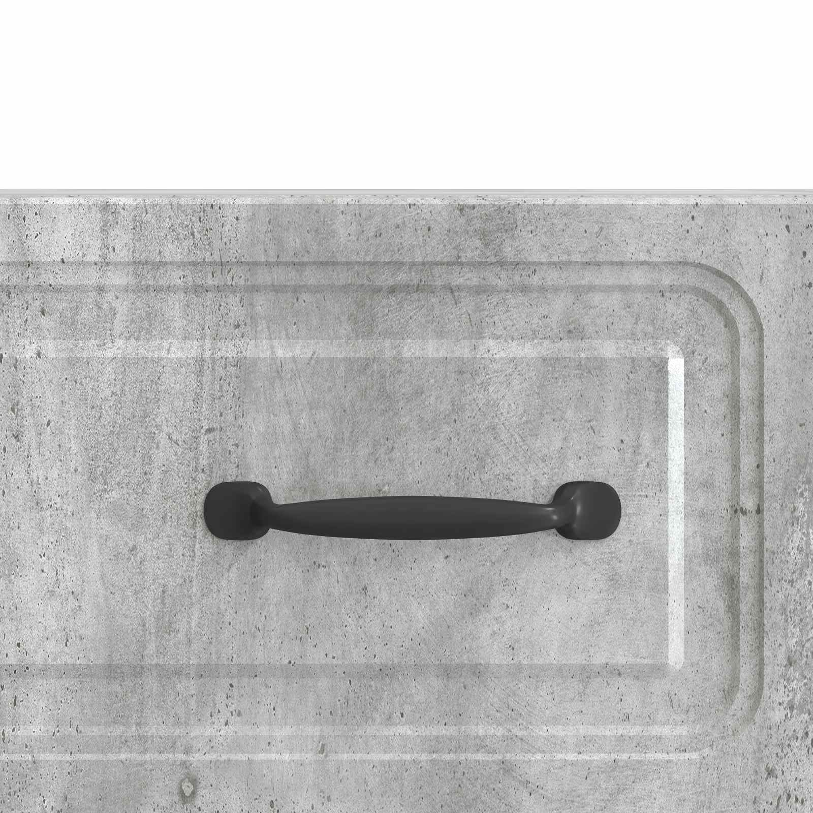 Meuble TV Gris béton 147 x 34,5 x 27 cm Bois d'ingénierie - XIOS
