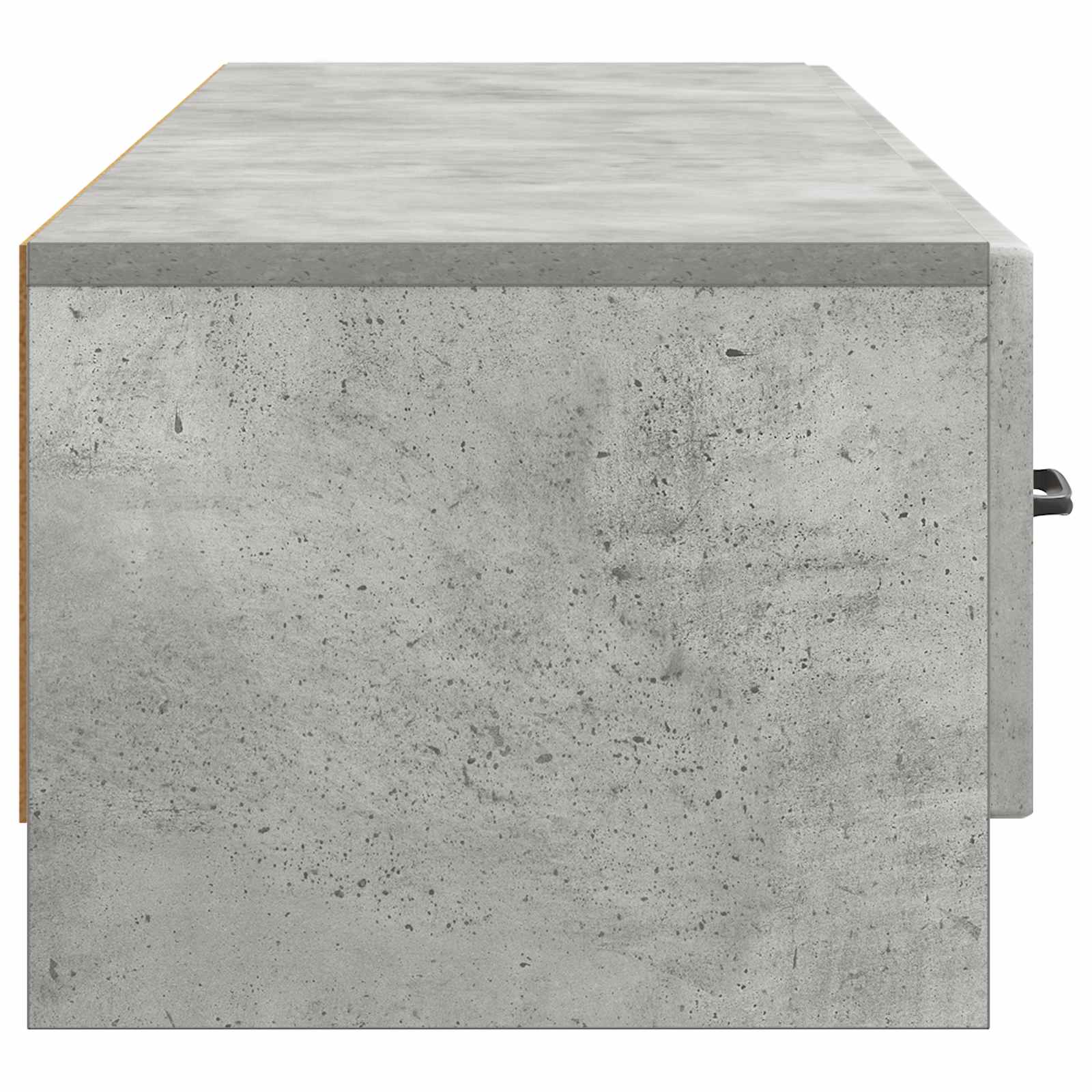 Meuble TV Gris béton 147 x 34,5 x 27 cm Bois d'ingénierie - XIOS
