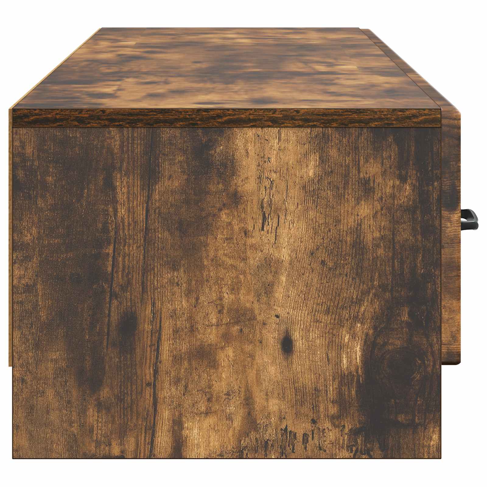Meuble TV Chêne fumé 147 x 34,5 x 27 cm Bois d'ingénierie - XIOS
