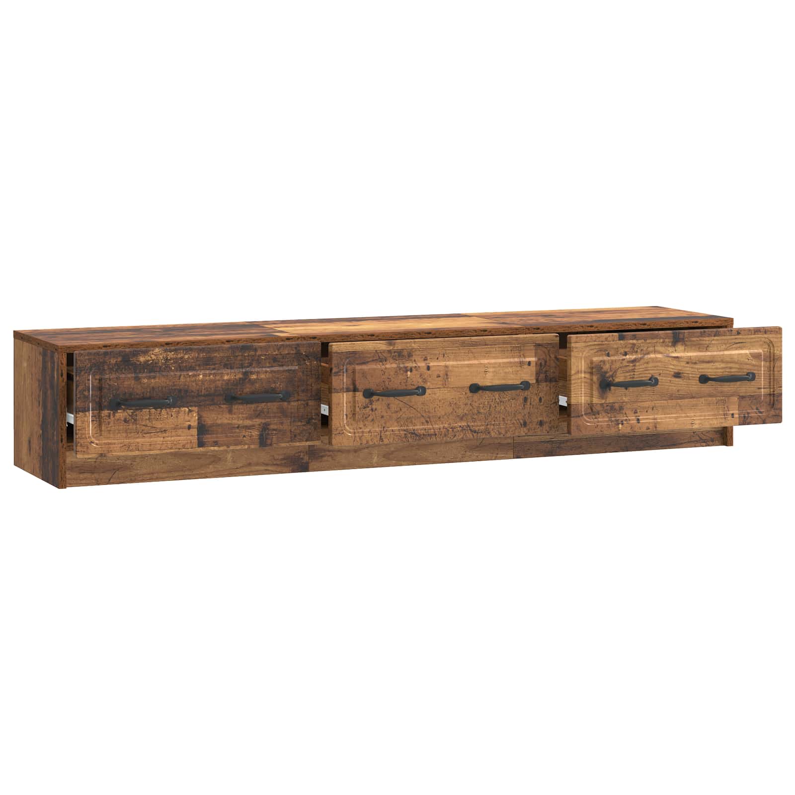 Meuble TV Bois ancien 147 x 34,5 x 27 cm Bois d'ingénierie - XIOS