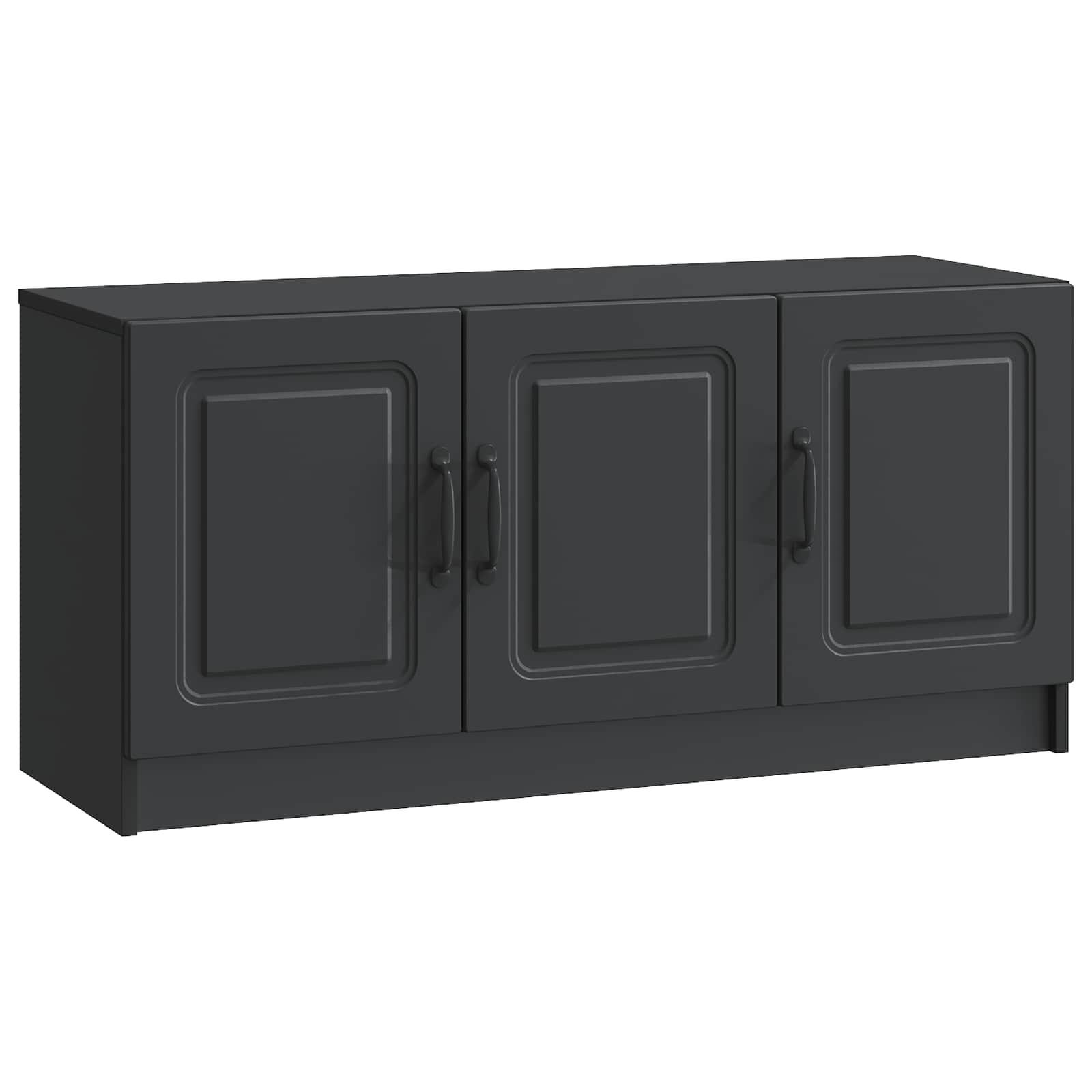 Meuble TV Noir 99 x 34,5 x 47 cm Bois d'ingénierie - XIOS