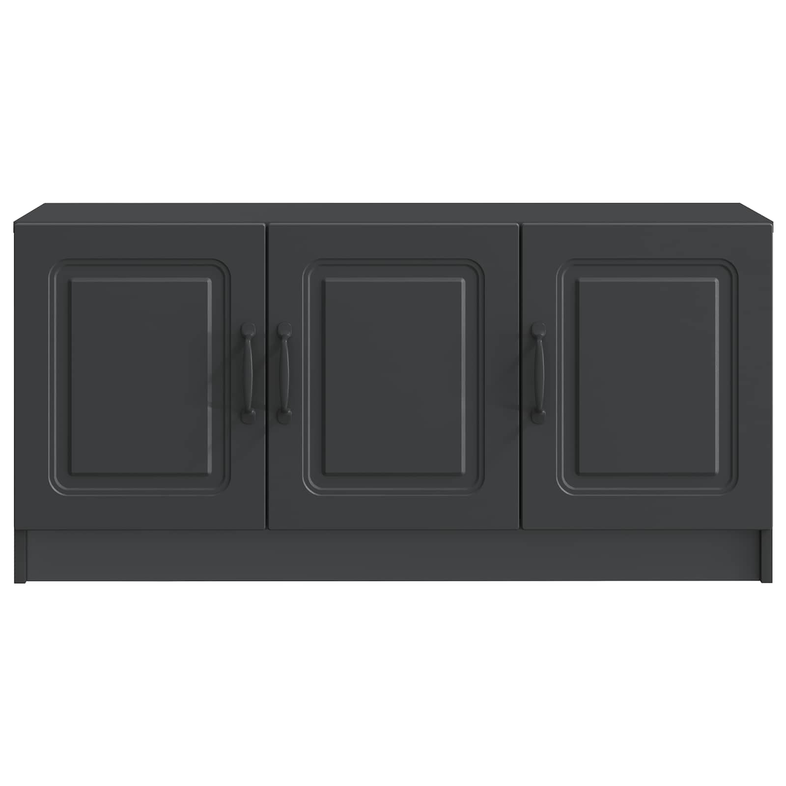 Meuble TV Noir 99 x 34,5 x 47 cm Bois d'ingénierie - XIOS