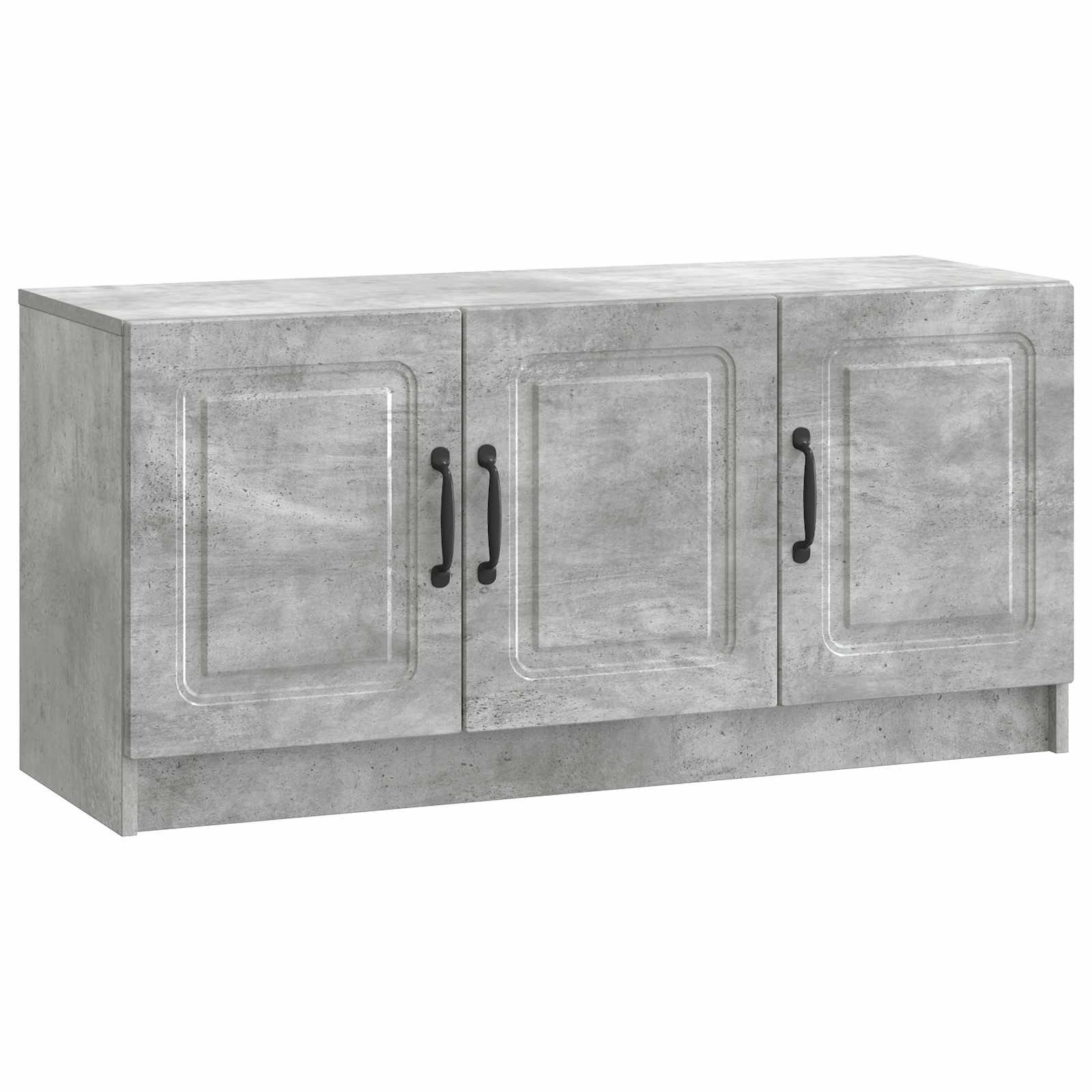 Meuble TV Gris béton 99 x 34,5 x 47 cm Bois d'ingénierie - XIOS