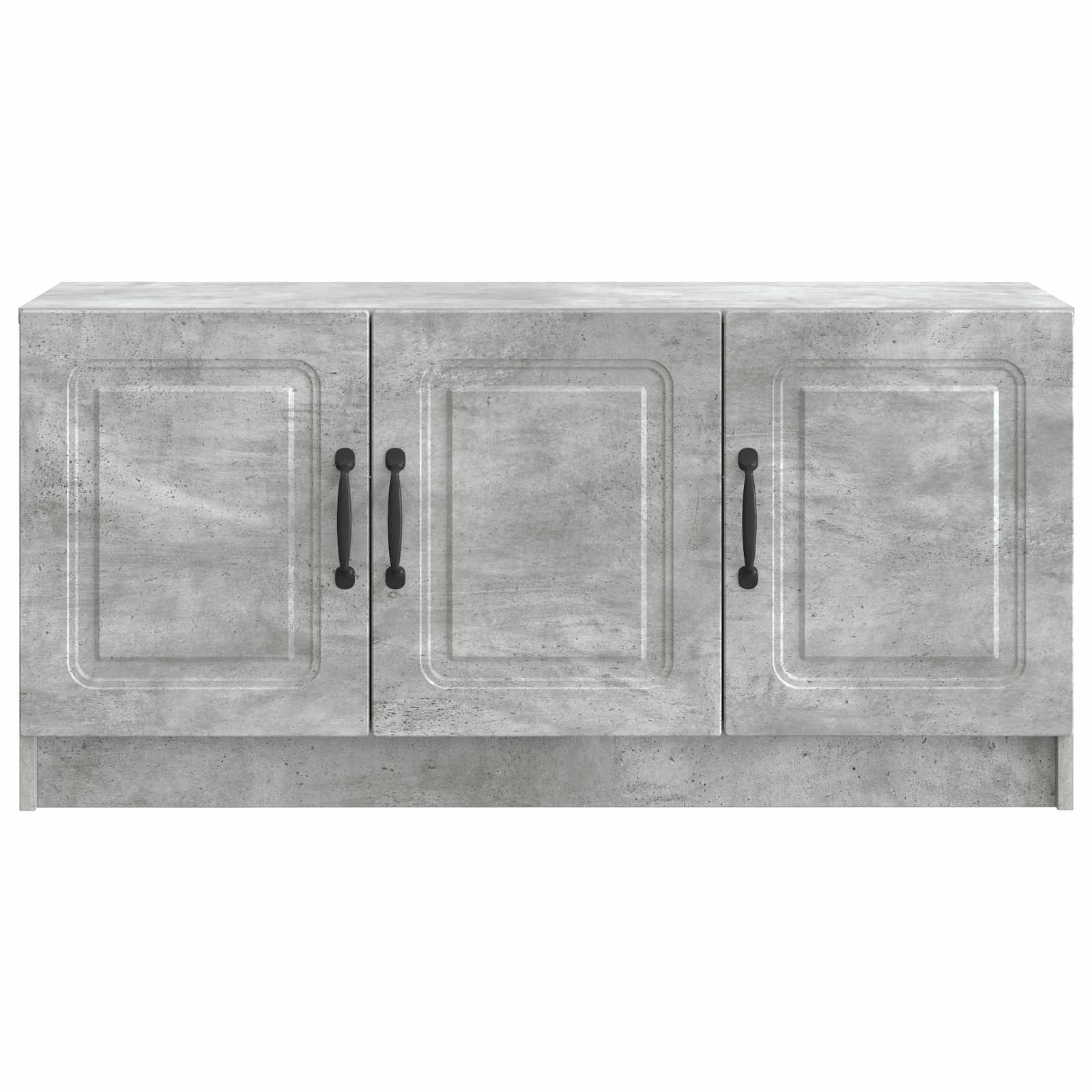 Meuble TV Gris béton 99 x 34,5 x 47 cm Bois d'ingénierie - XIOS