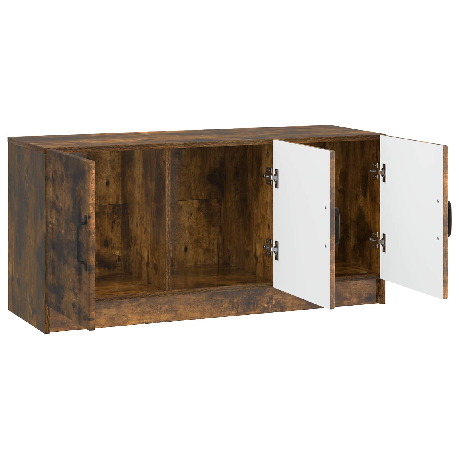 Meuble TV Chêne fumé 99 x 34,5 x 47 cm Bois d'ingénierie - XIOS