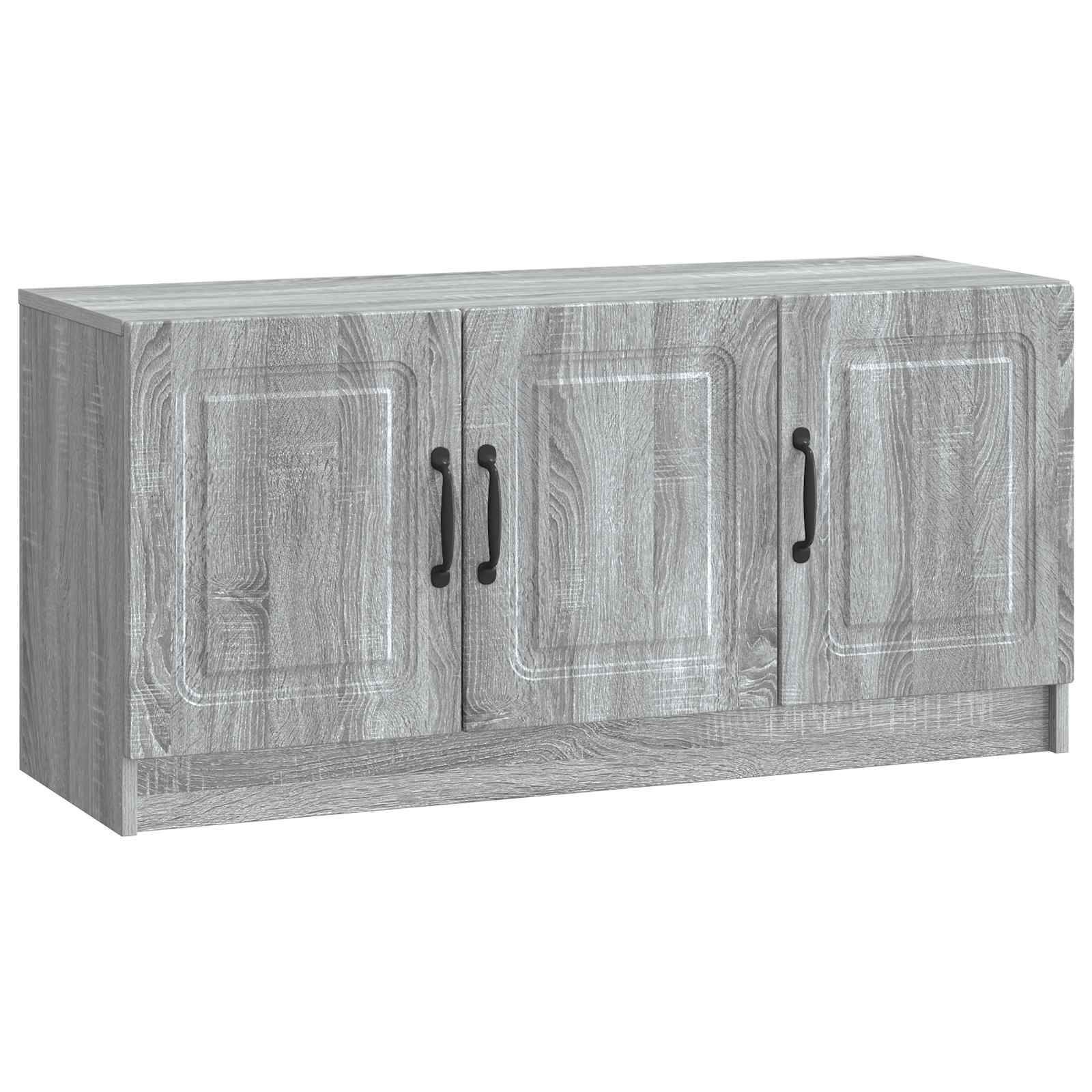 Meuble TV Sonoma gris 99 x 34,5 x 47 cm Bois d'ingénierie - XIOS