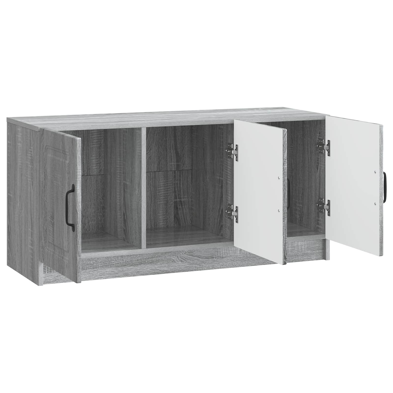 Meuble TV Sonoma gris 99 x 34,5 x 47 cm Bois d'ingénierie - XIOS