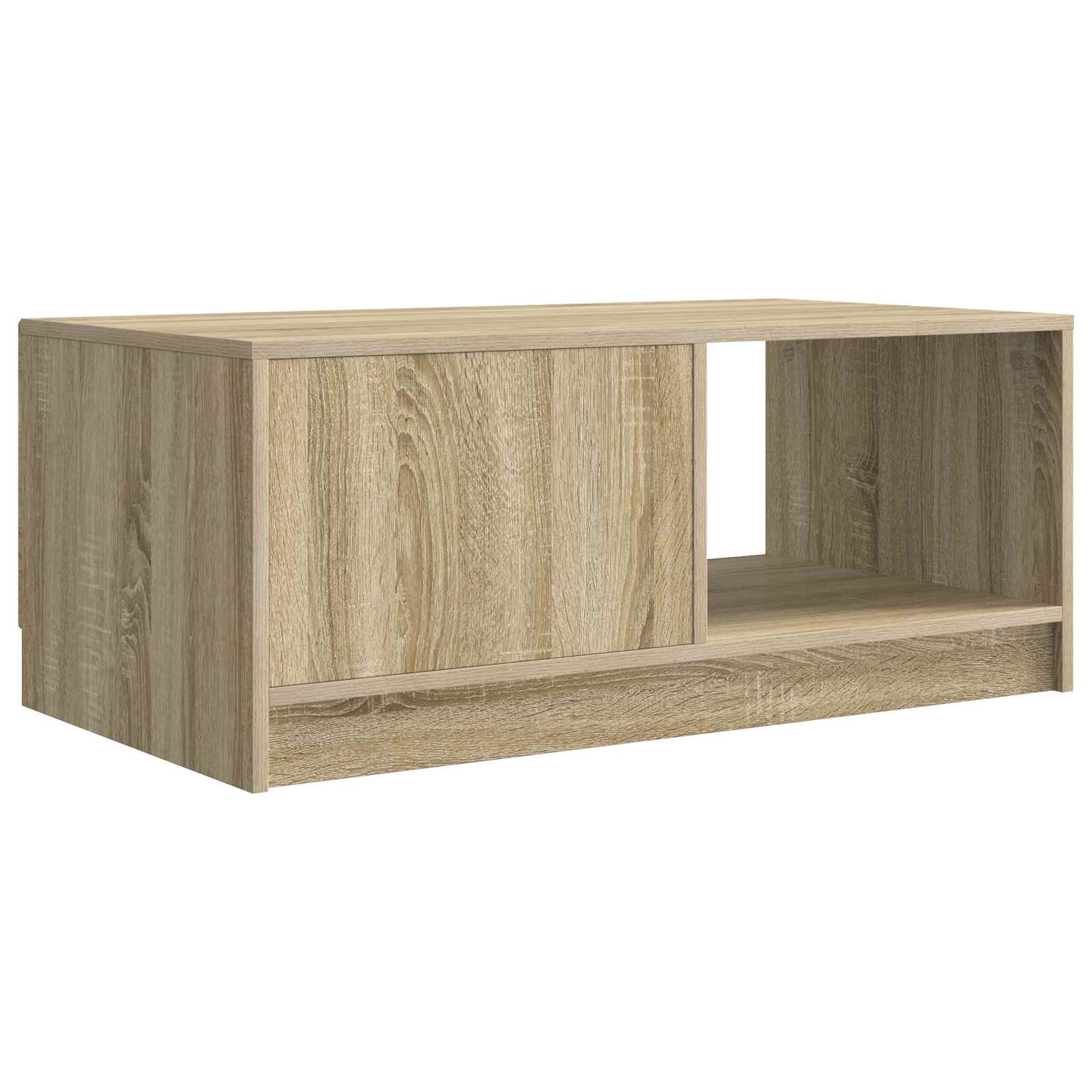 Table basse Chêne Sonoma 90 x 50 x 37 cm Bois d'ingénierie - XIOS