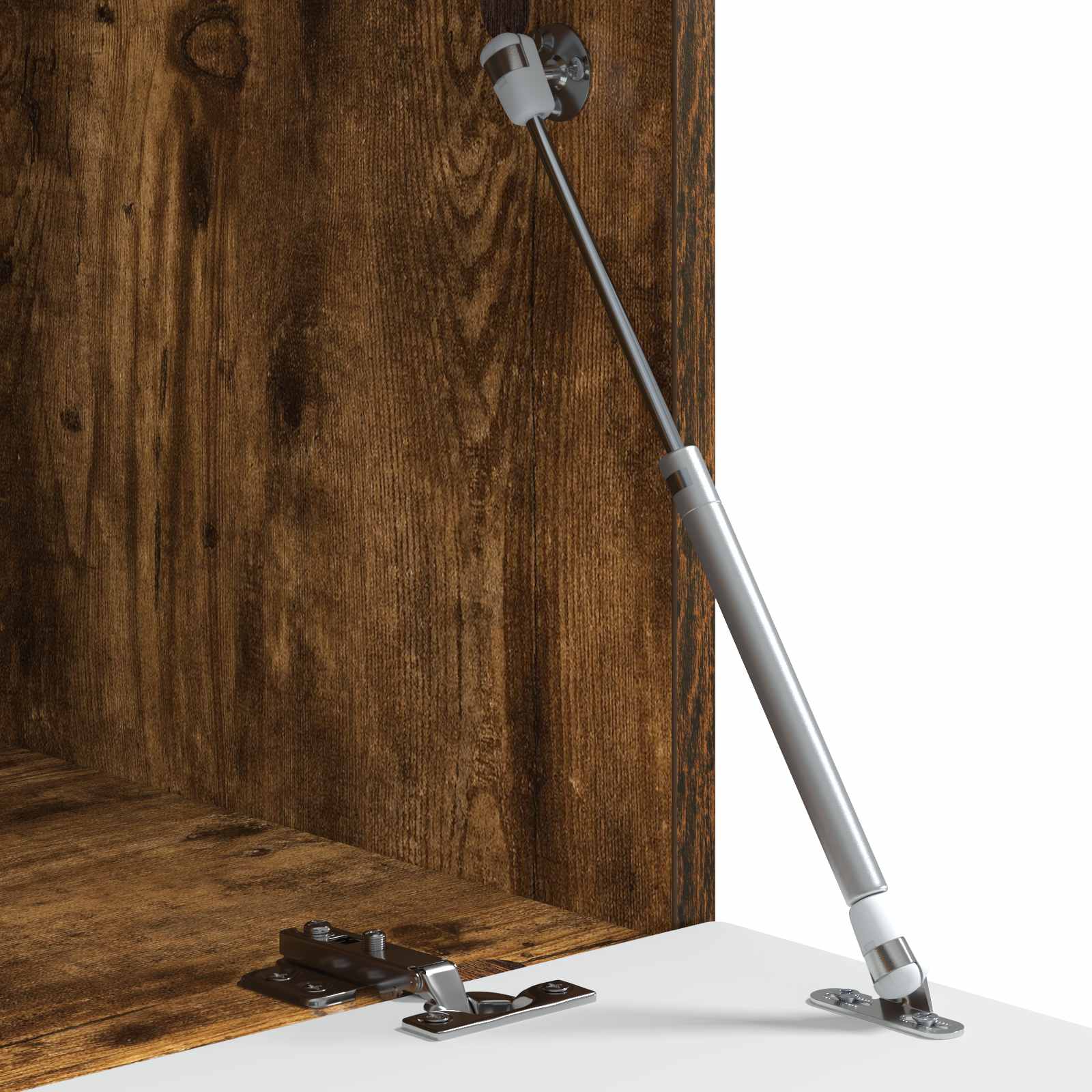 Table basse Chêne fumé 90 x 50 x 37 cm Bois d'ingénierie - XIOS