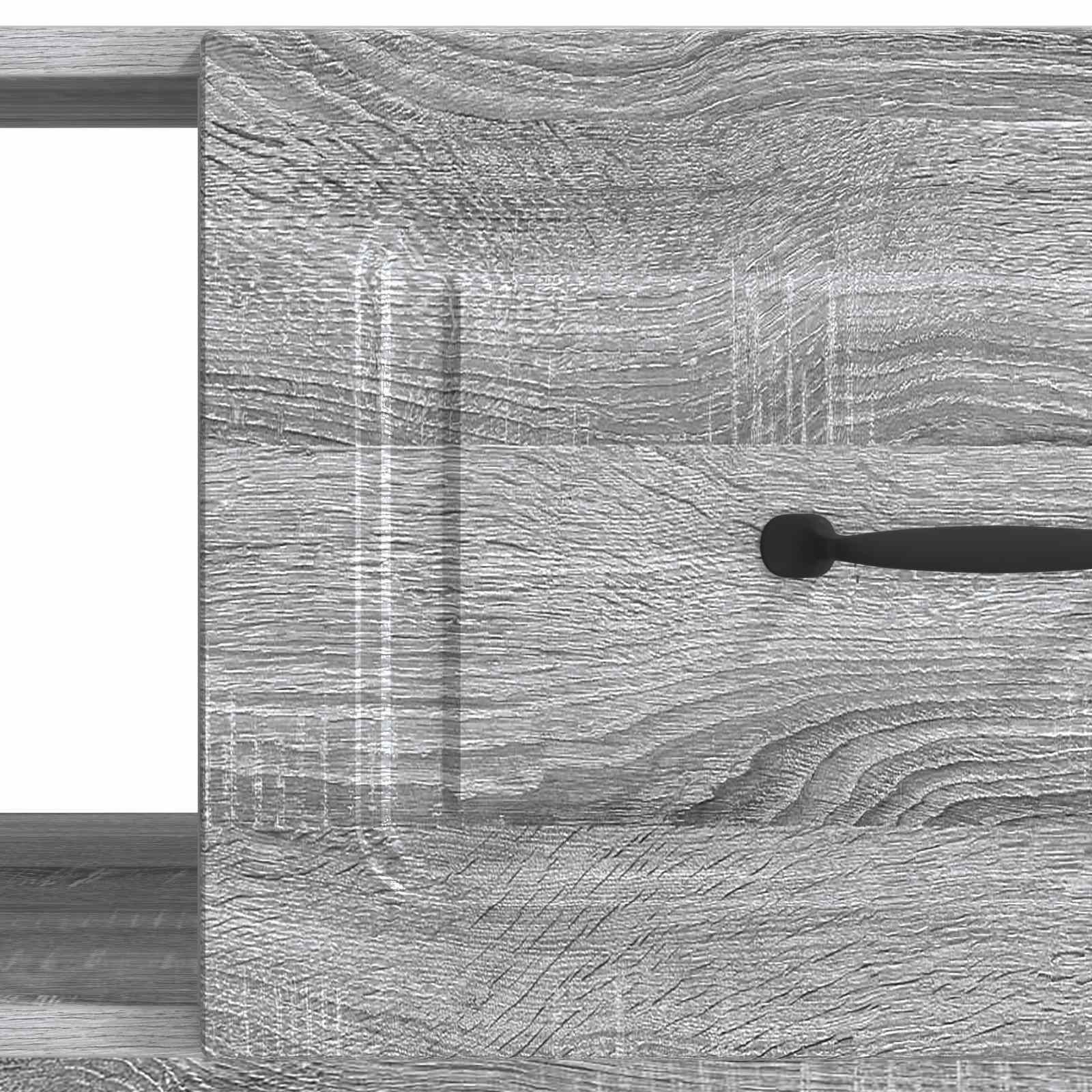 Table basse Sonoma gris 90 x 50 x 37 cm Bois d'ingénierie - XIOS