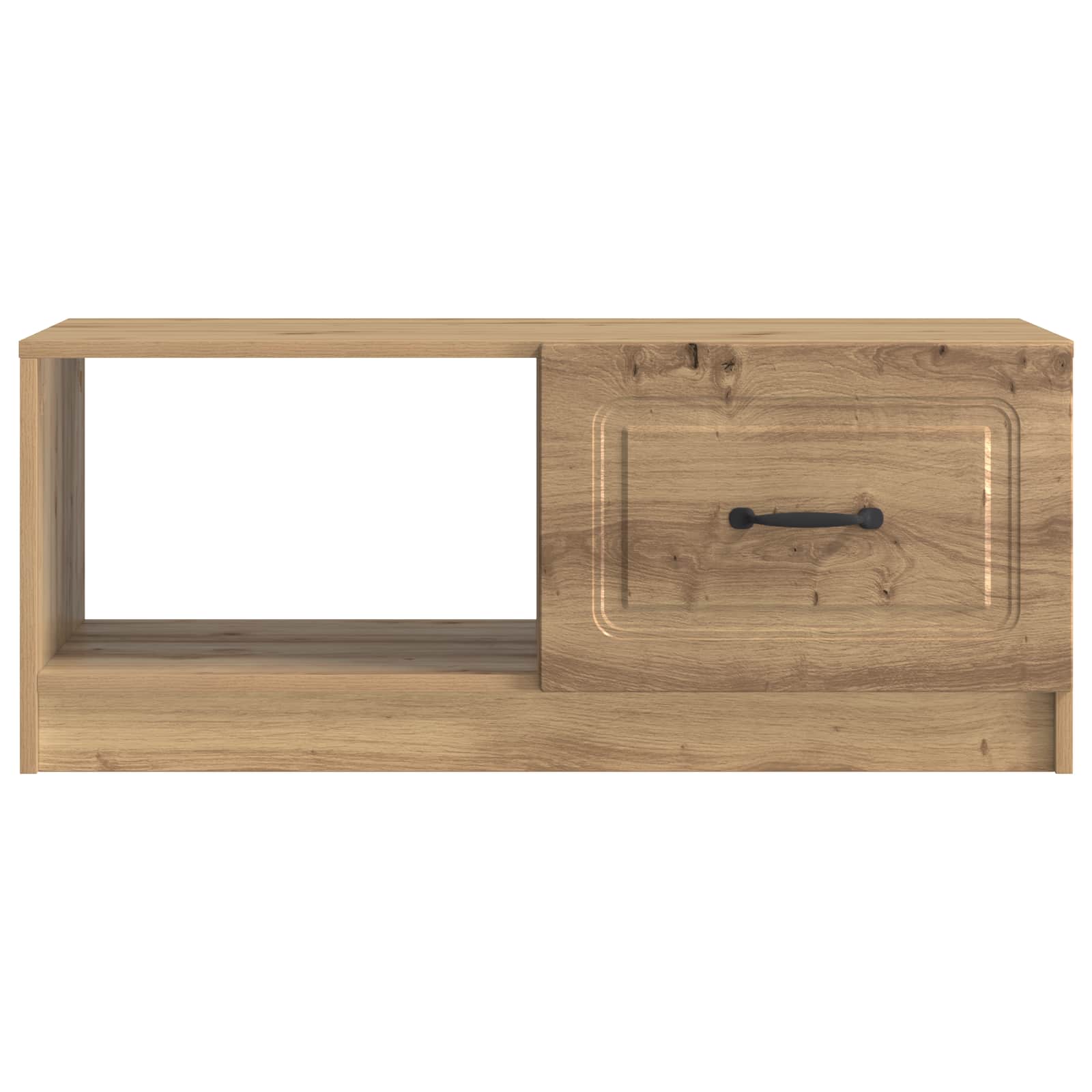 Table basse Chêne artisanal 90 x 50 x 37 cm Bois d'ingénierie - XIOS