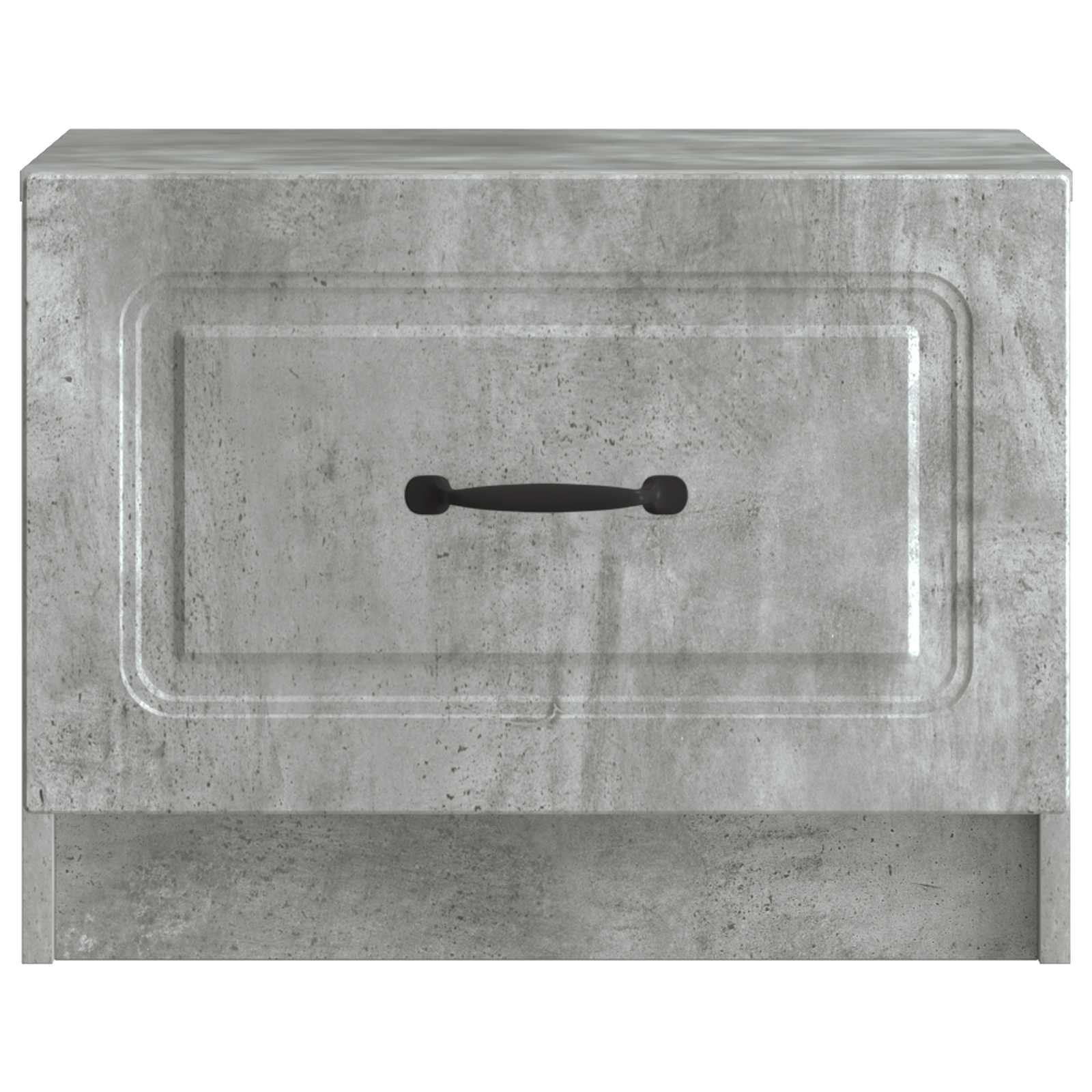 Table basse Gris béton 49 x 50 x 37 cm Bois d'ingénierie - XIOS