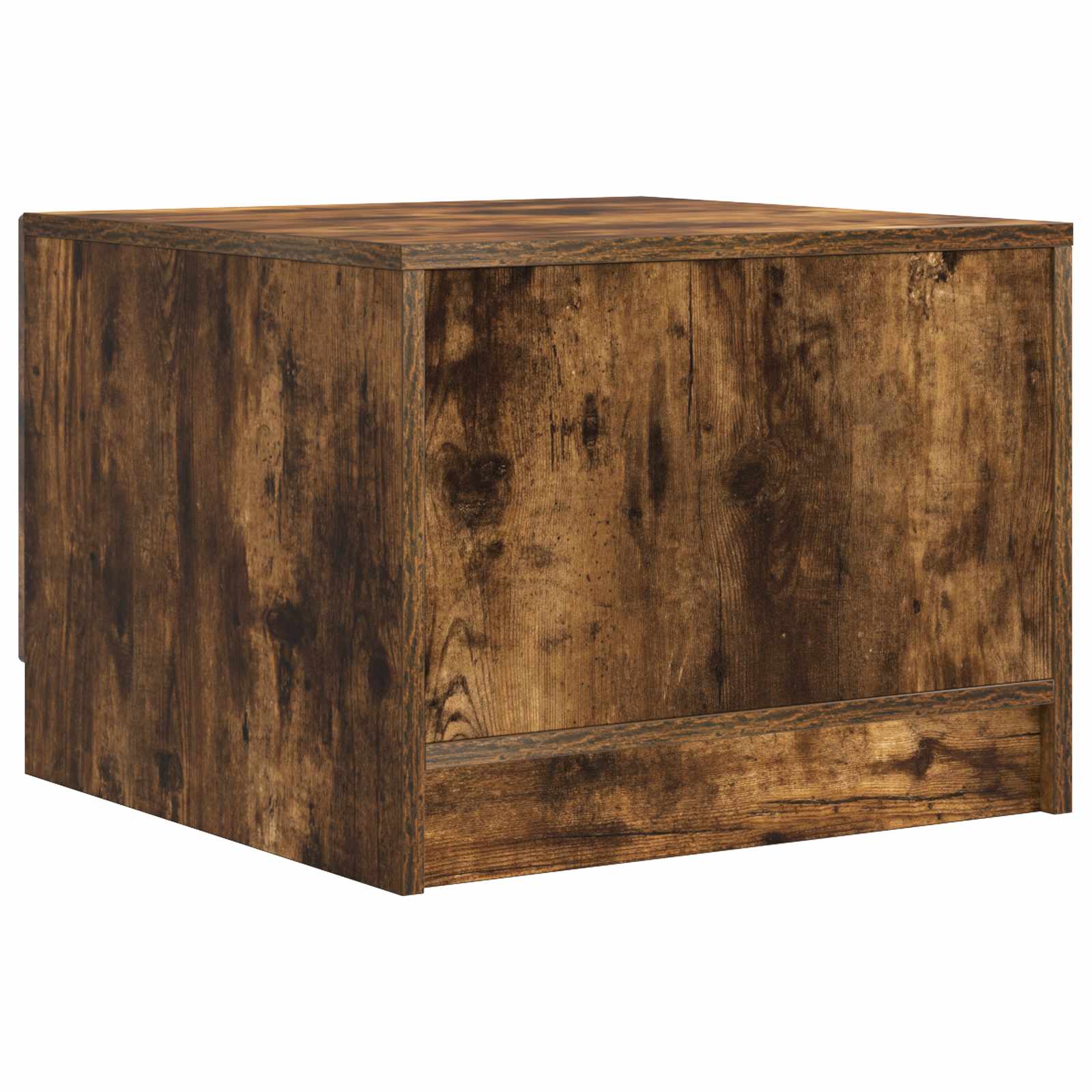 Table basse Chêne fumé 49 x 50 x 37 cm Bois d'ingénierie - XIOS