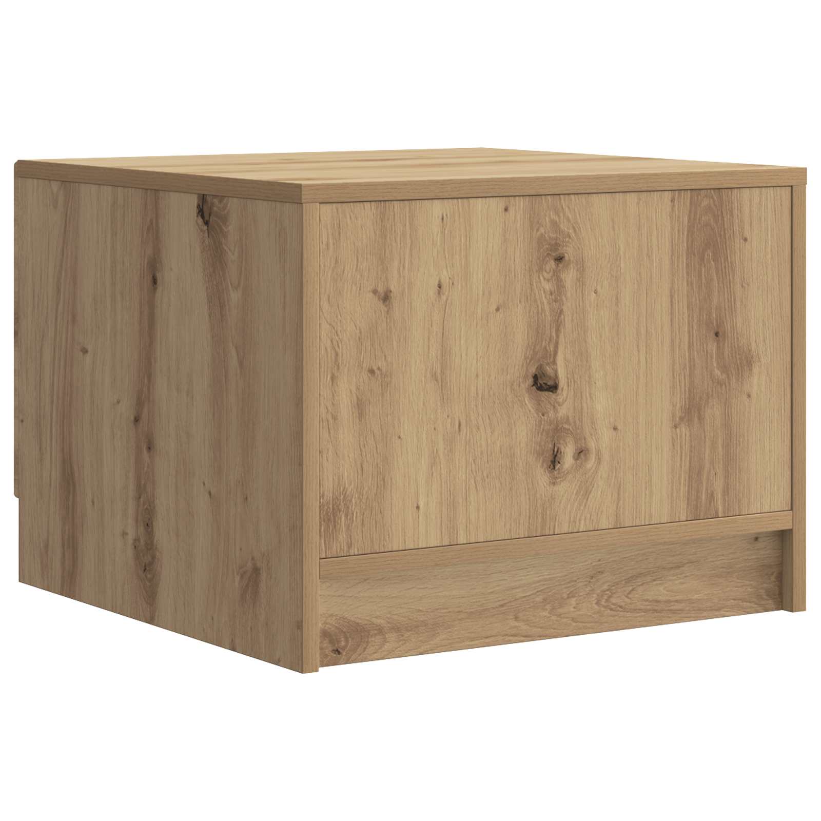 Table basse Chêne artisanal 49 x 50 x 37 cm Bois d'ingénierie - XIOS