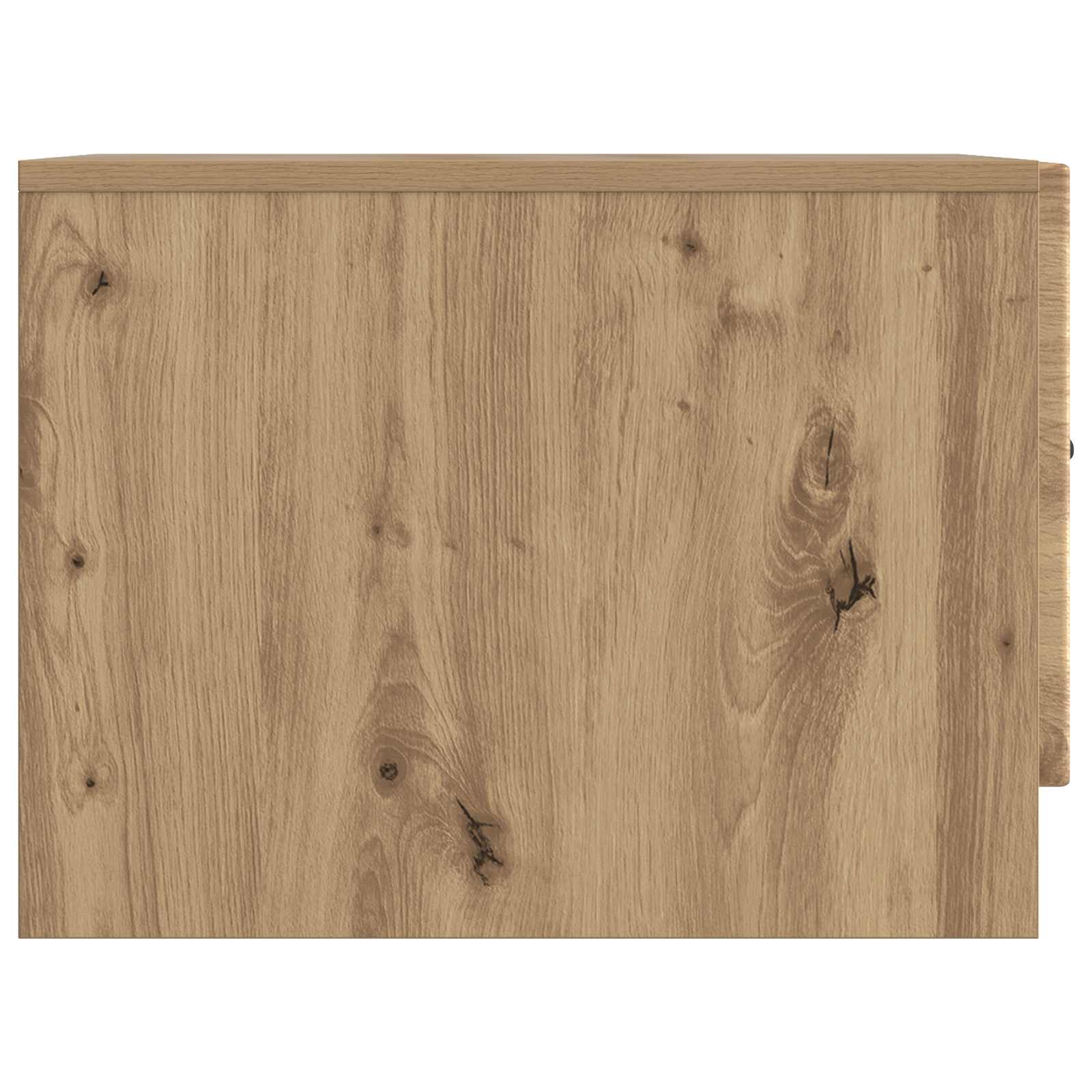 Table basse Chêne artisanal 49 x 50 x 37 cm Bois d'ingénierie - XIOS