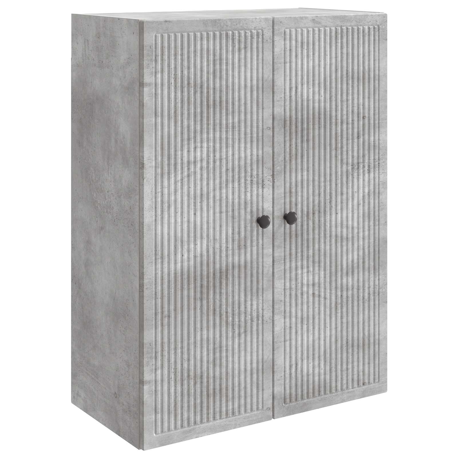 Armoire Murale Gris béton 66 x 34,5 x 90 cm Bois d'ingénierie - XIOS